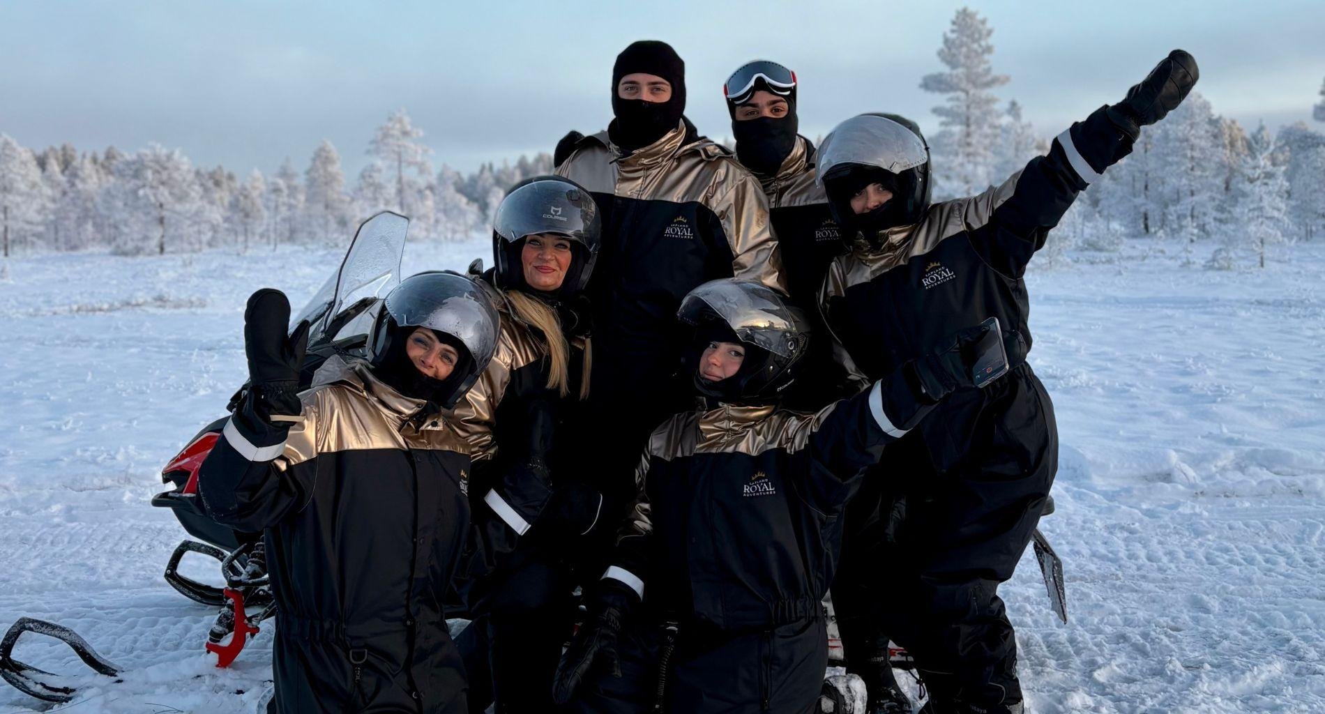 Rovaniemi Arctic Snowmobile Safari with Local Guide