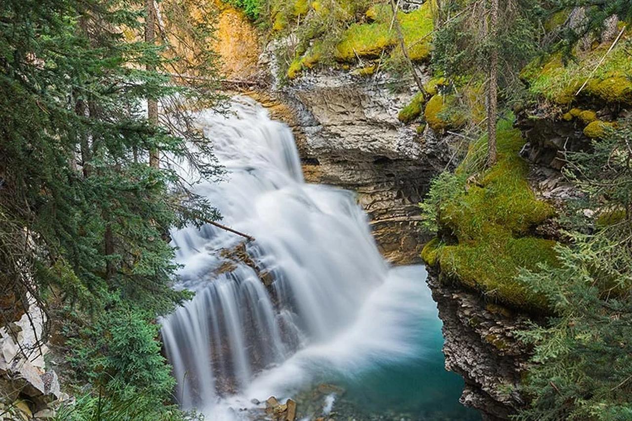 Emerald Lake canoe green glacial water President Range Yoho National Park British Columbia — image 21
