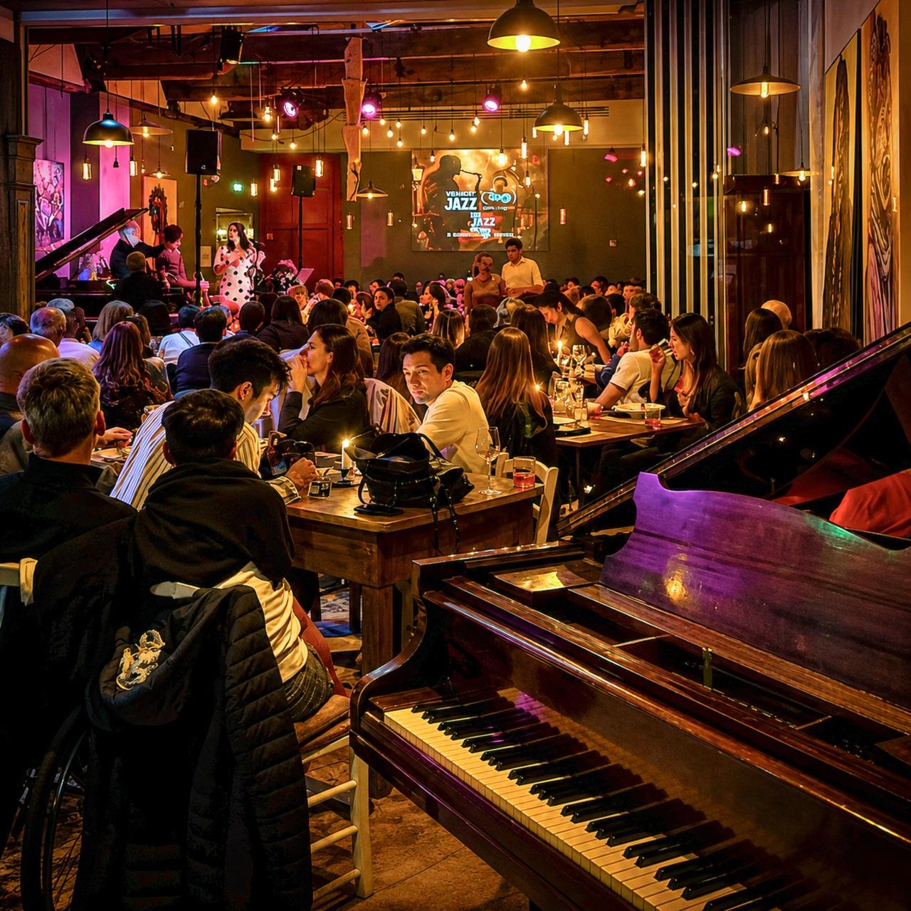 Live Jazz & World Music with Dinner or Aperitif in Venice