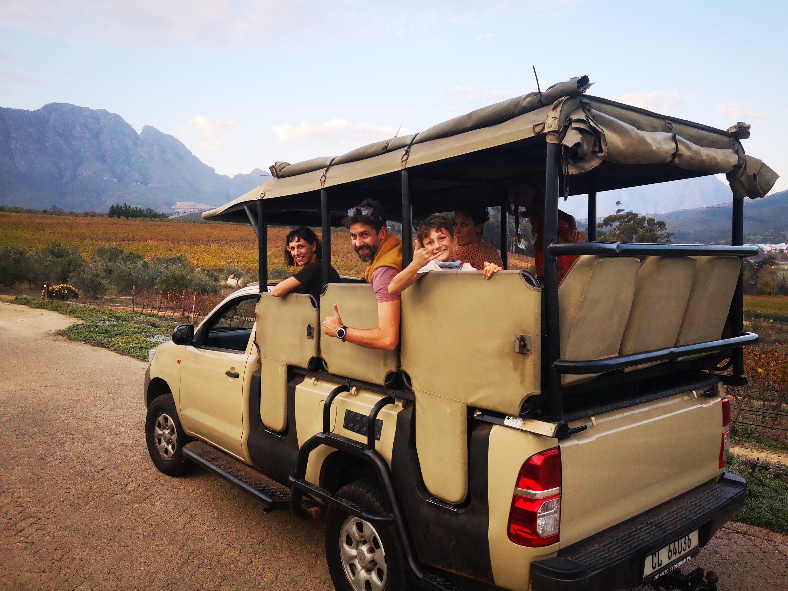 Stellenbosch Wine Safari by Open 4x4 Vehicle