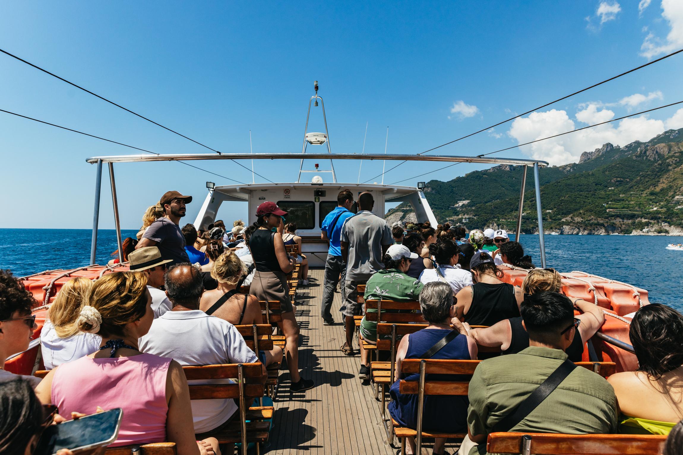 Rome to Amalfi Coast & Positano Day Trip with Optional Boat Cruise