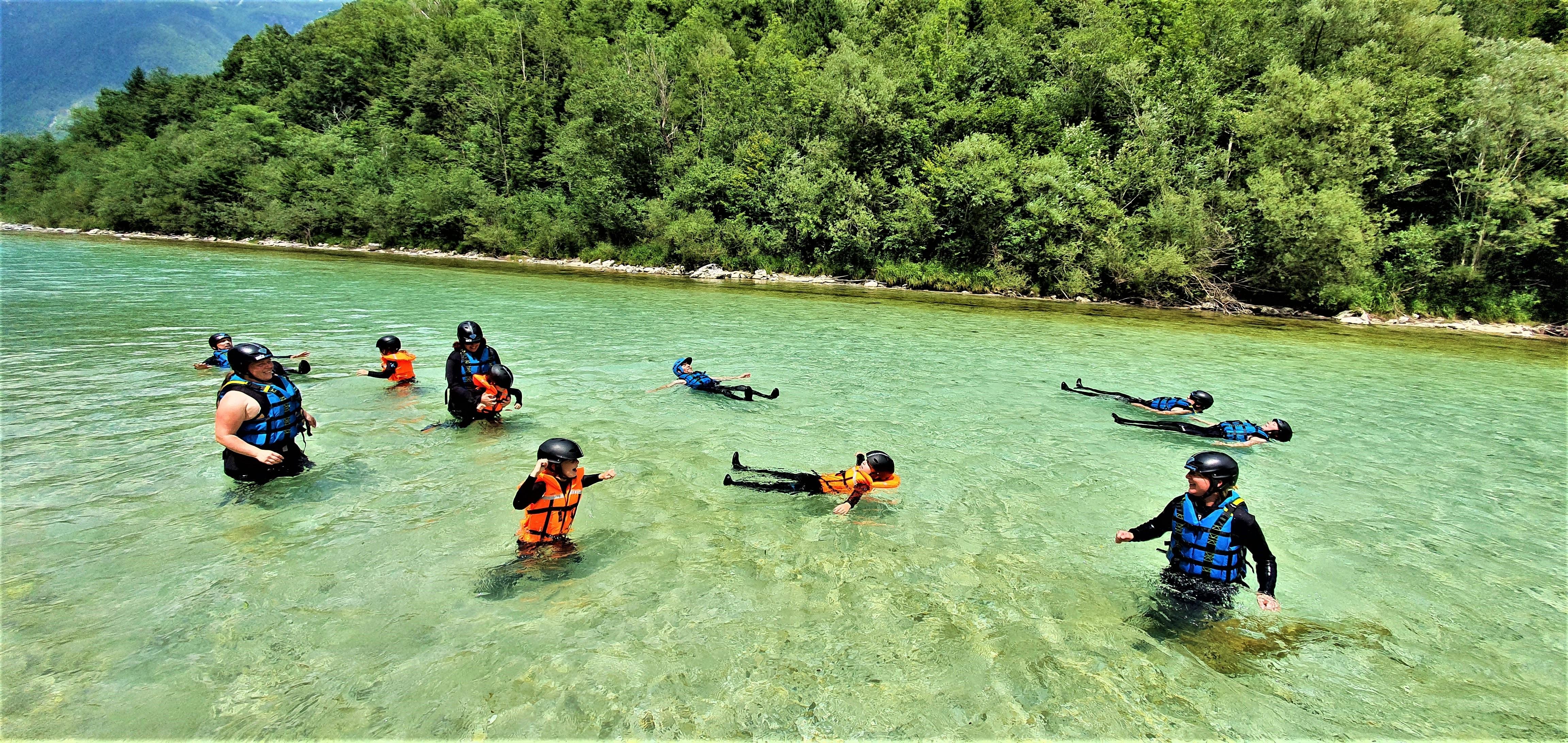 Bovec: Family Rafting on Soča River from 4years +FREE photos — Soča River and Julian Alps scenery (8)
