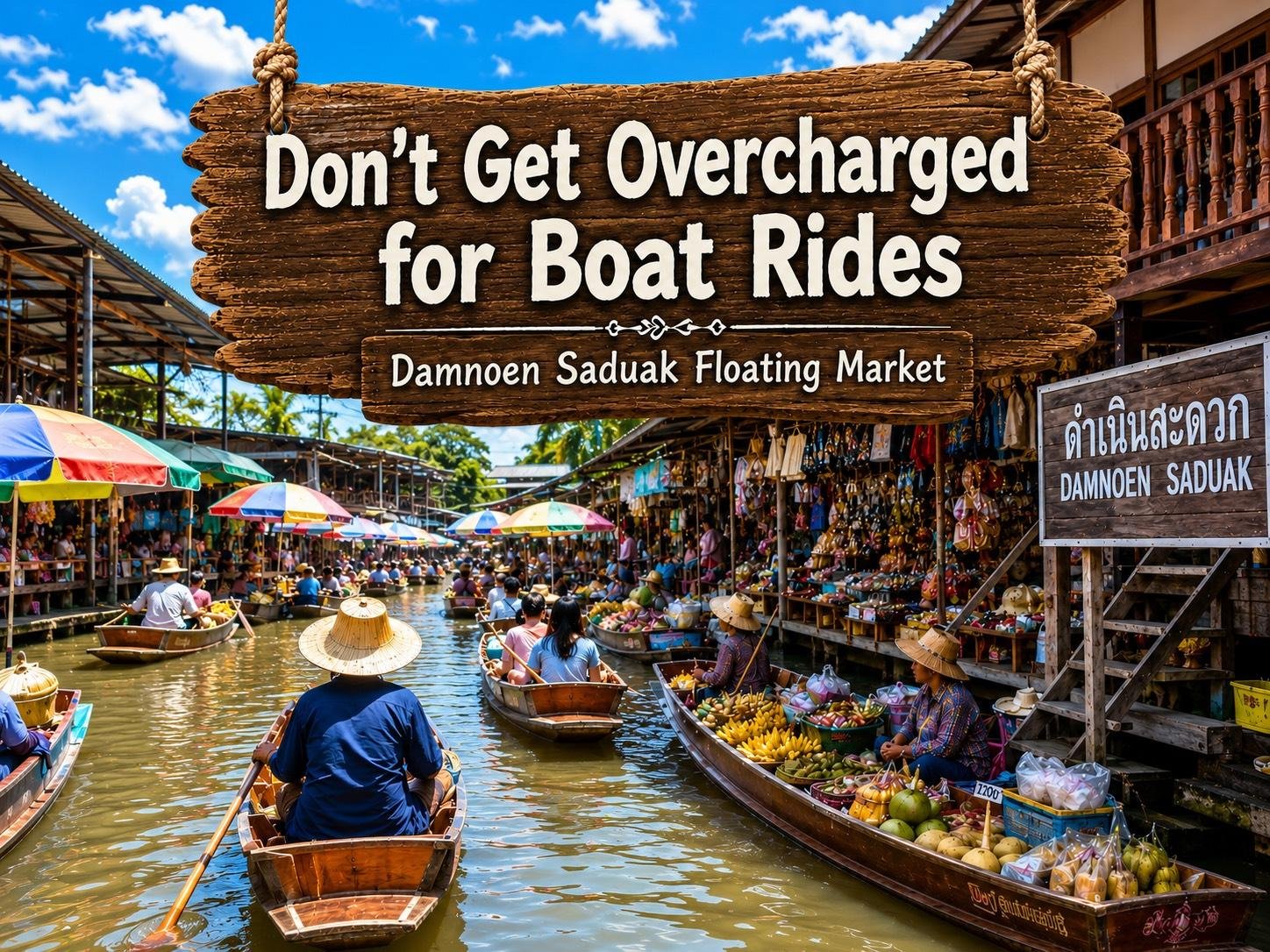 Private Bangkok Floating Markets Charter Experience