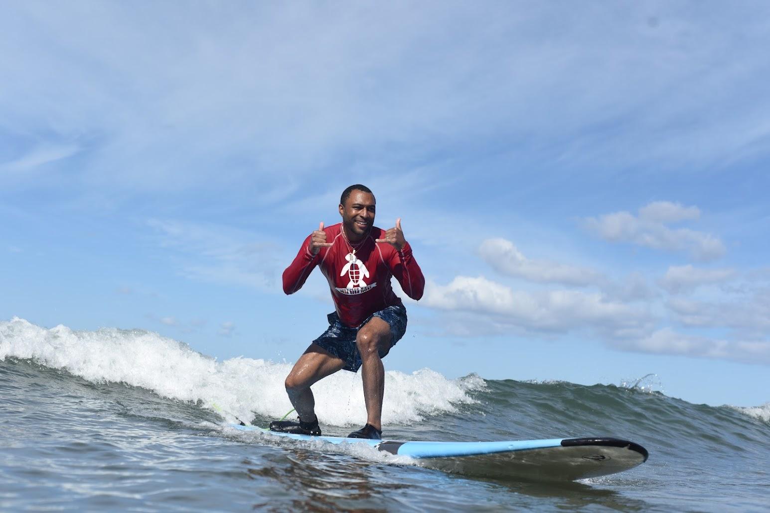 Beginner Surfing Lesson in Kihei