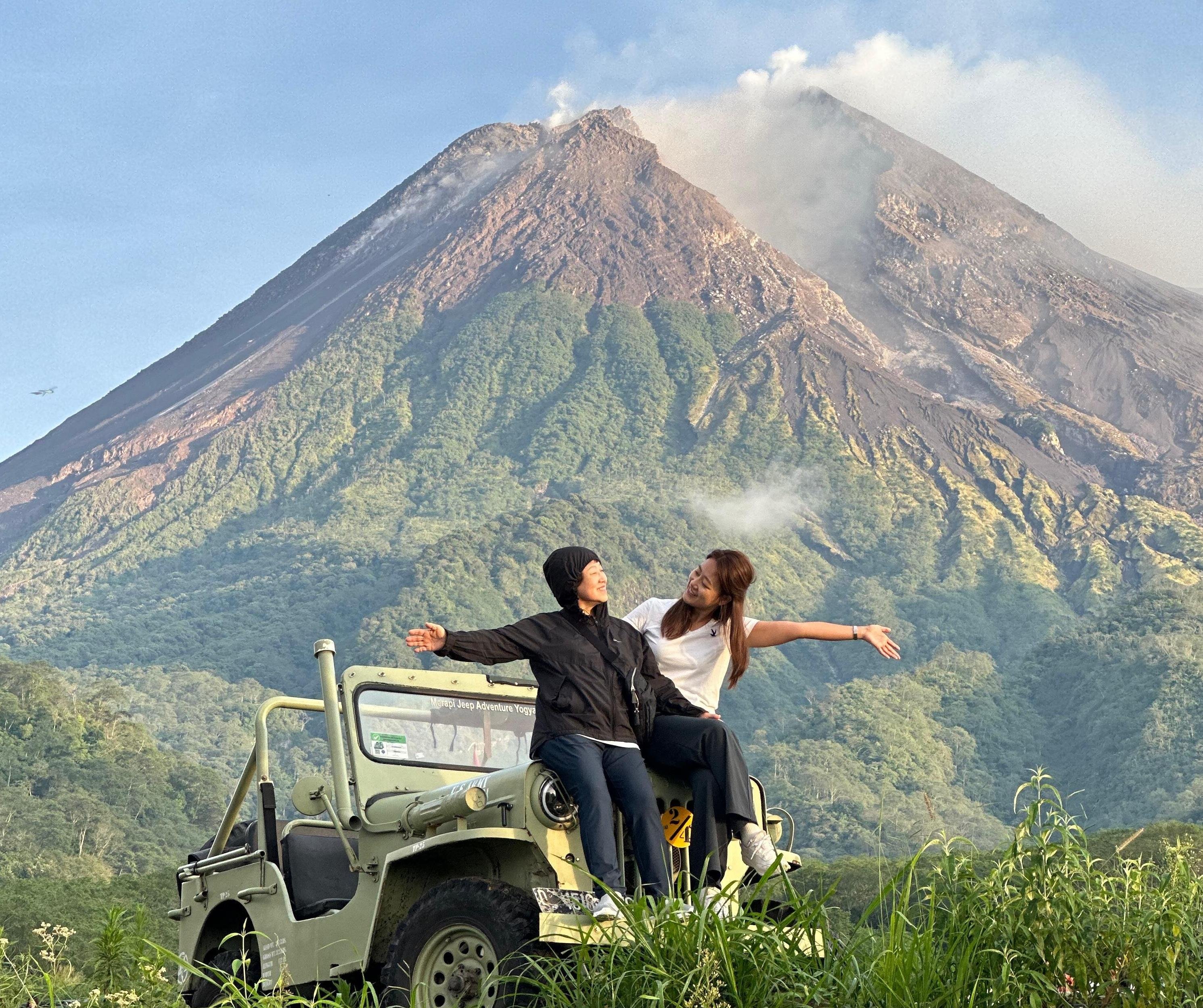 Mount Merapi Jeep Safari Adventure with Hotel Transfers