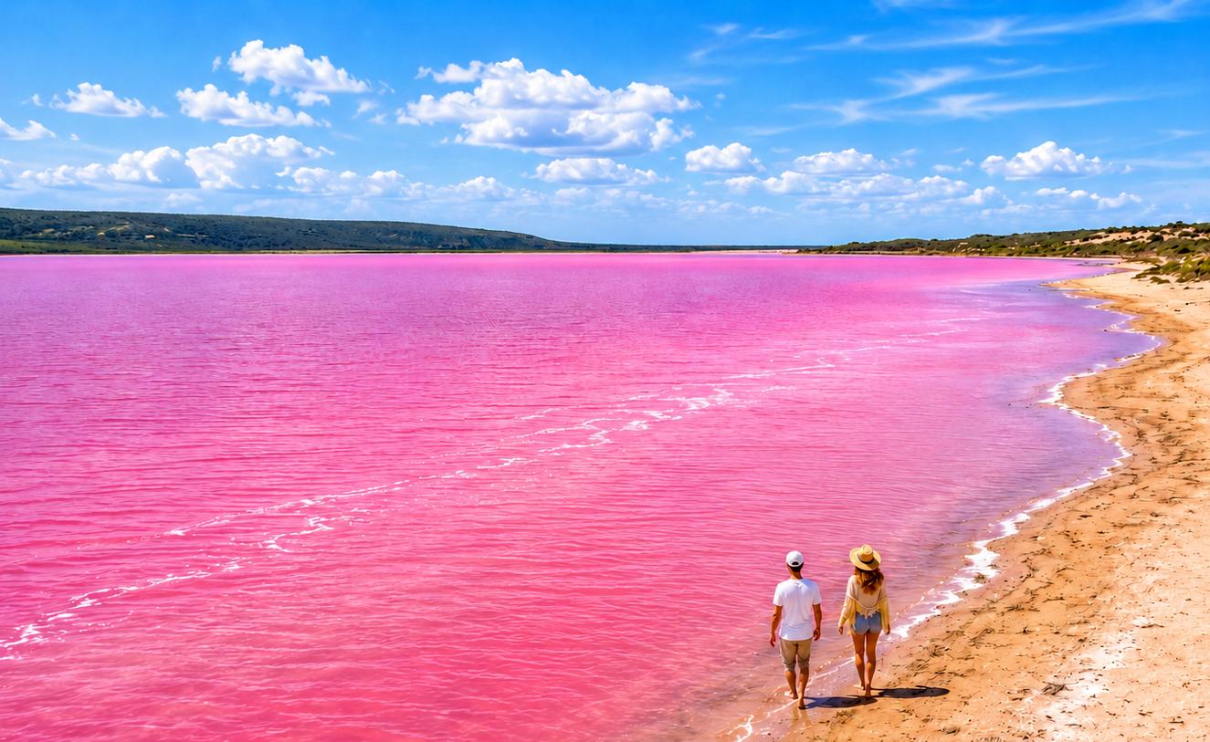 Perth 2-Day Small Group Tour: Pinnacles, Pink Lake & Stargazing