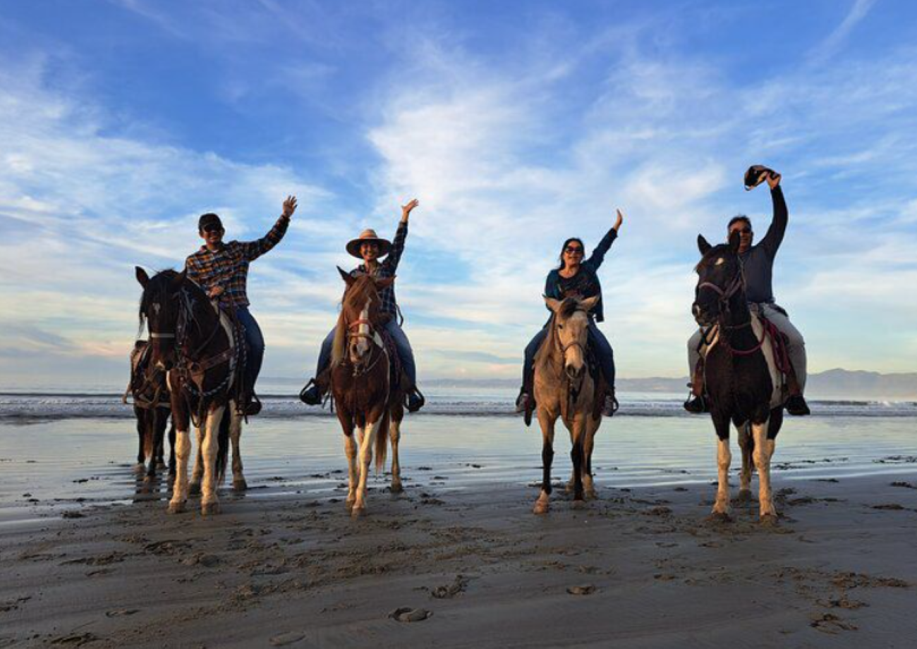 Ensenada Horseback Riding at Playa Hermosa Beach