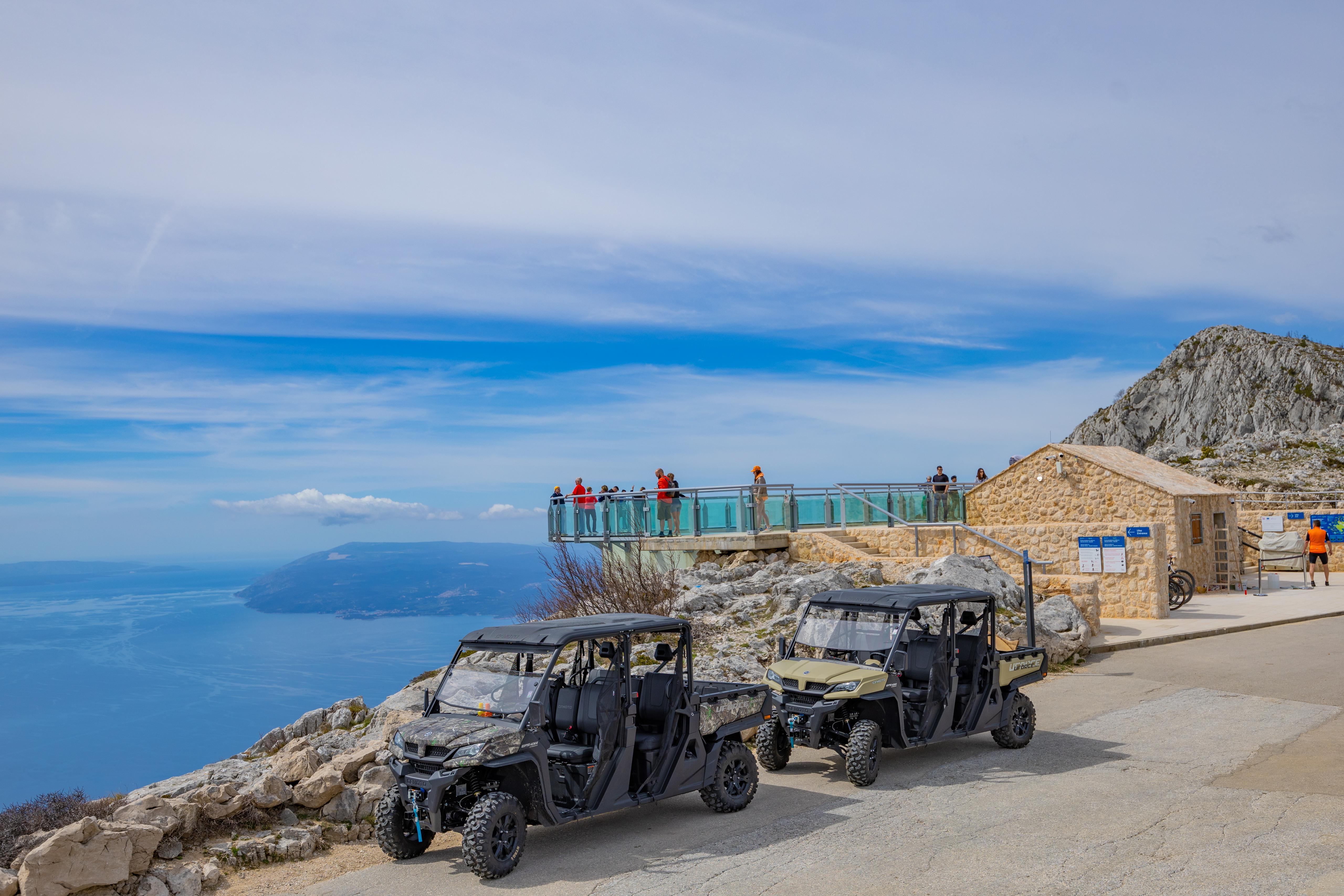 Makarska: Excursión en buggy al Skywalk y mirador de Biokovo