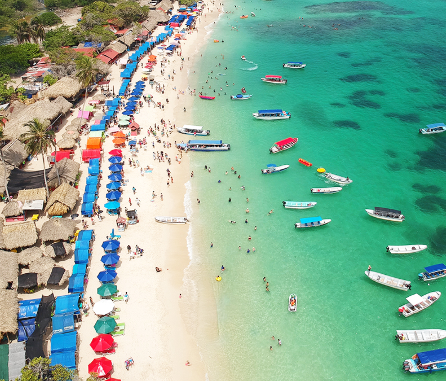 Cartagena Island Hopping & Party Boat Experience