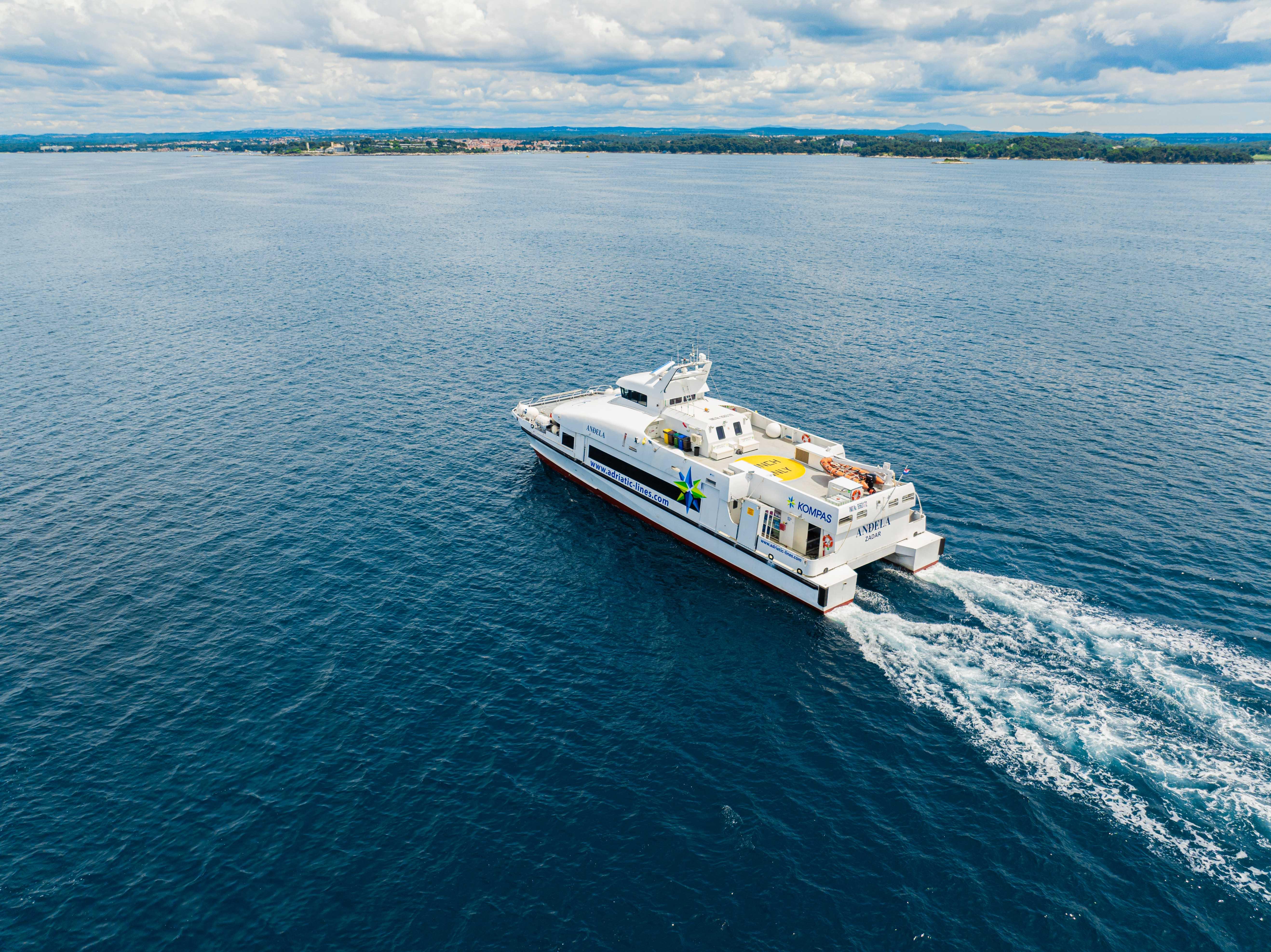 Fast Ferry Between Budva and Dubrovnik