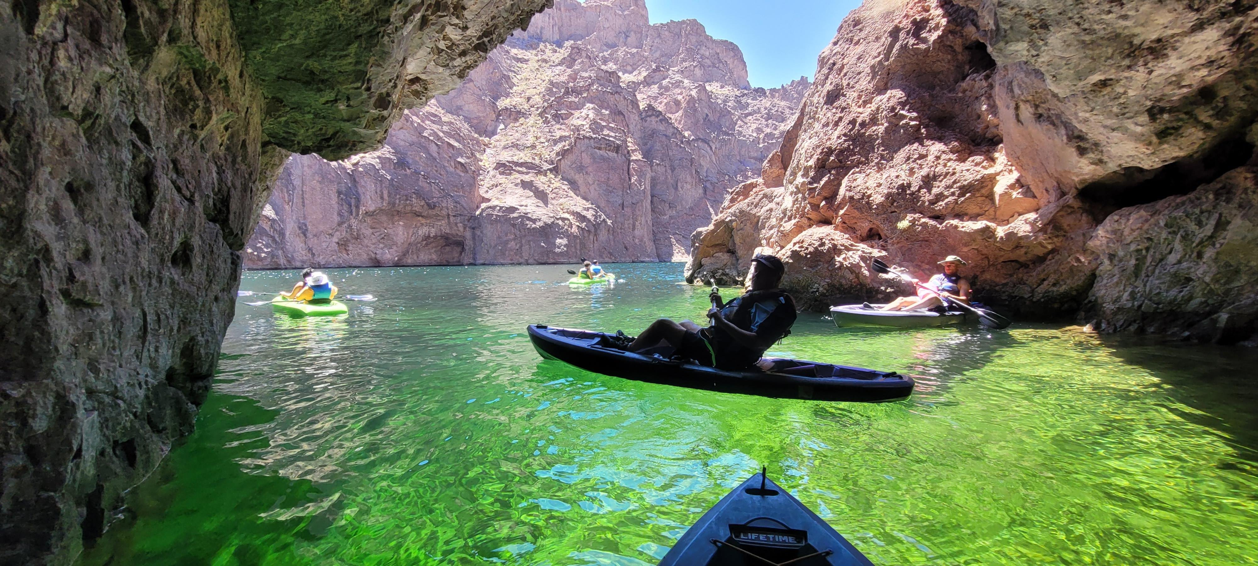 Emerald Cave Kayaking Expedition from Las Vegas