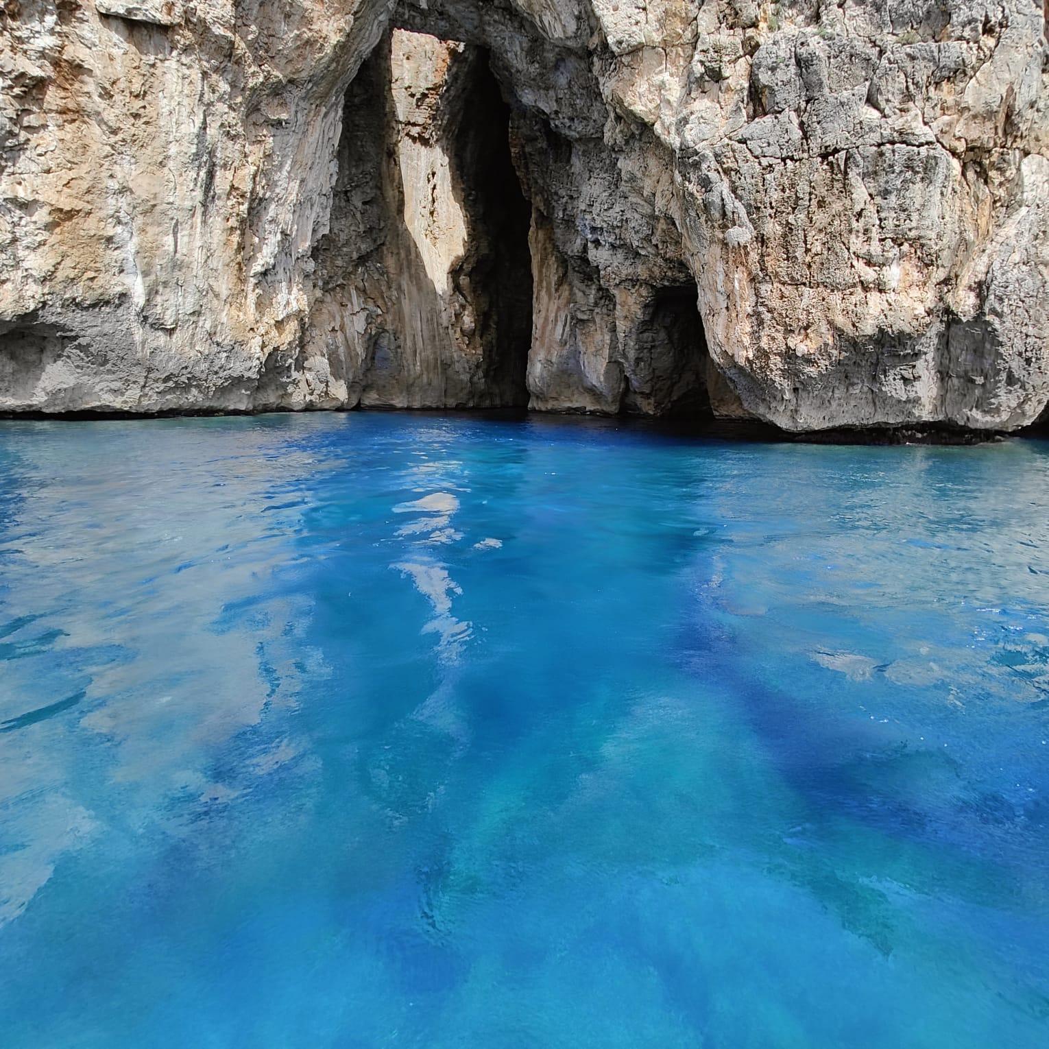 Coastal Cave Discovery with Sunset Aperitivo