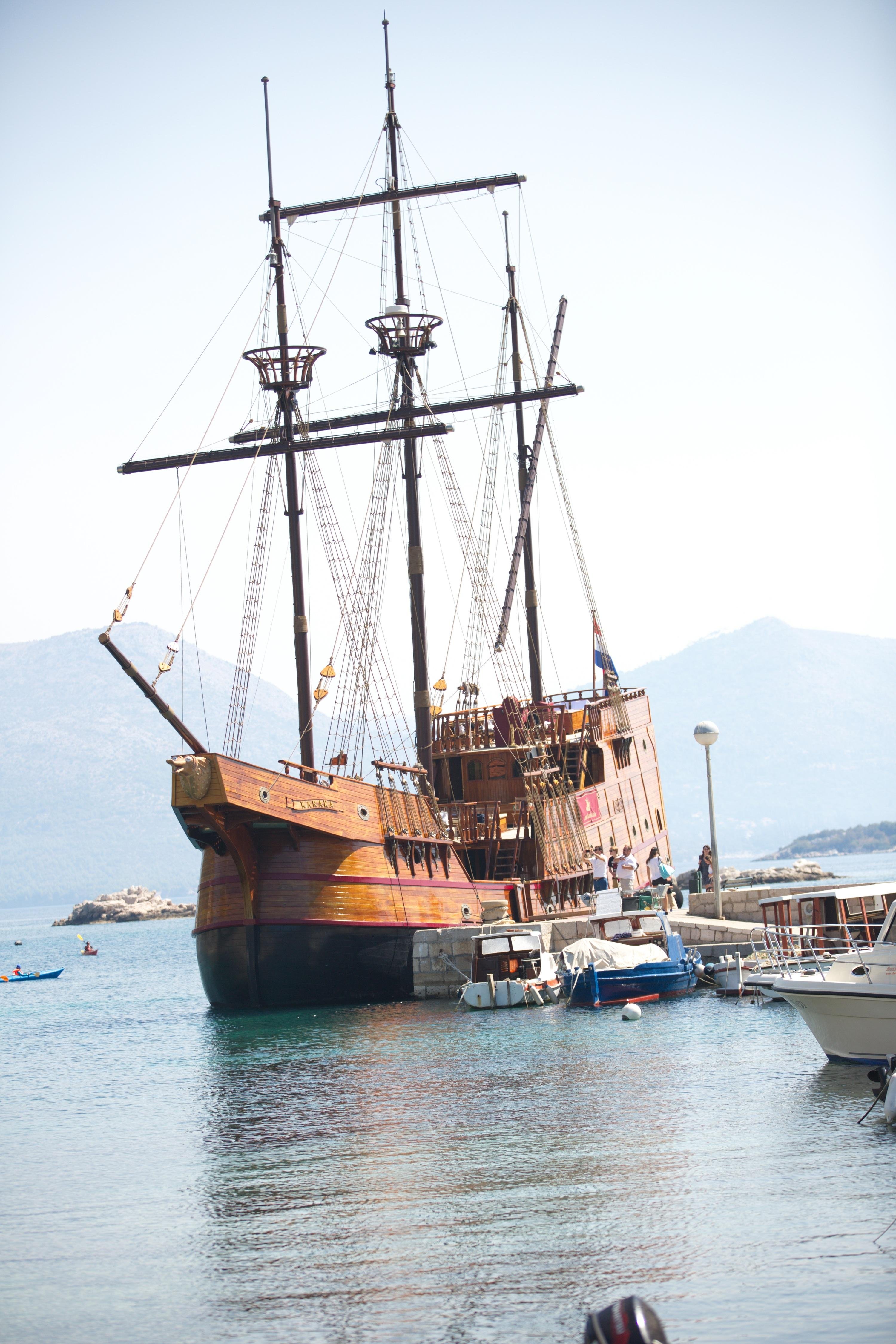 Elaphiti Islands Full-Day Pirate Ship Cruise from Dubrovnik