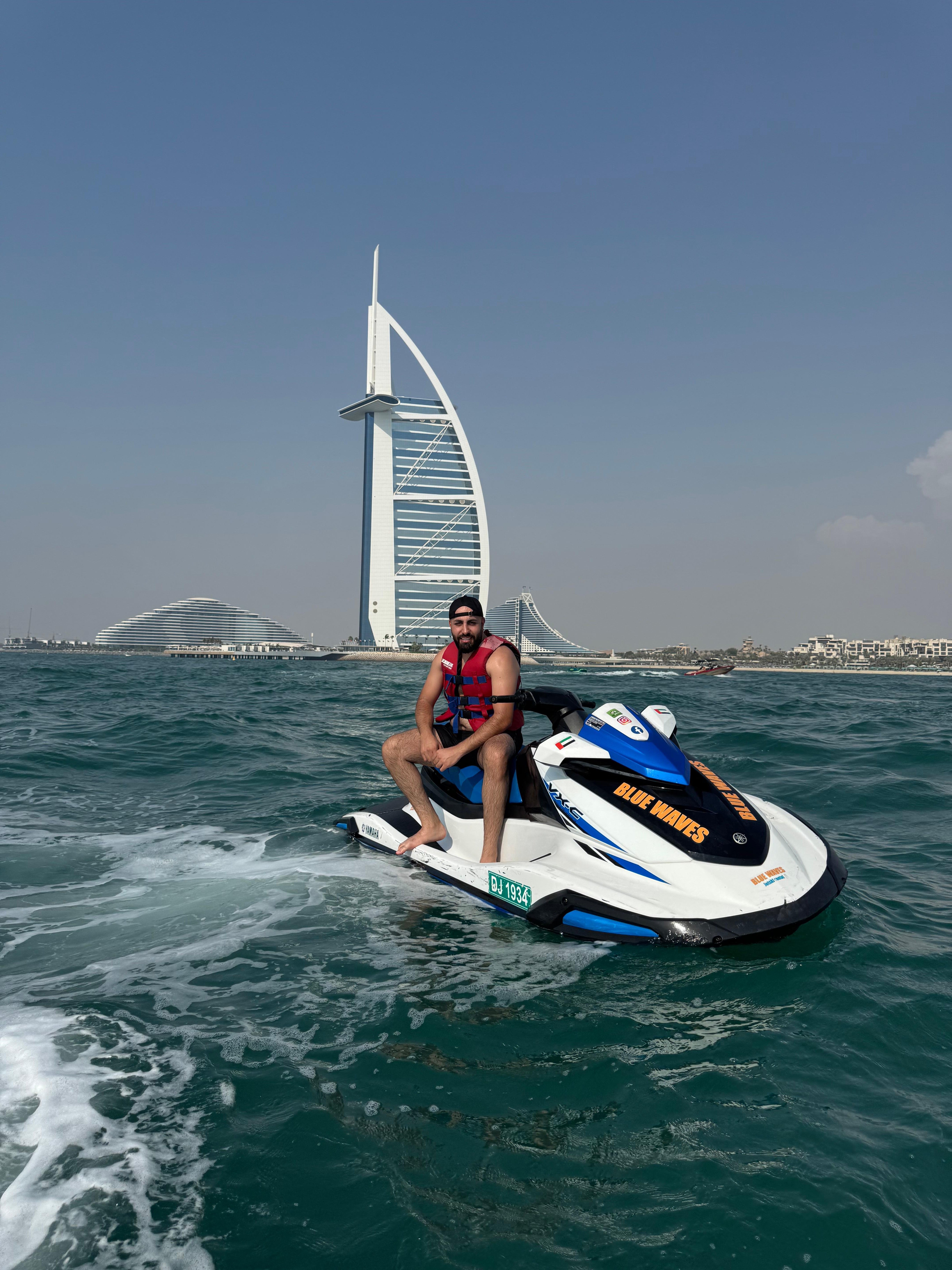 Dubai Jet Ski Adventure: Burj Al Arab & Atlantis Coastal Ride