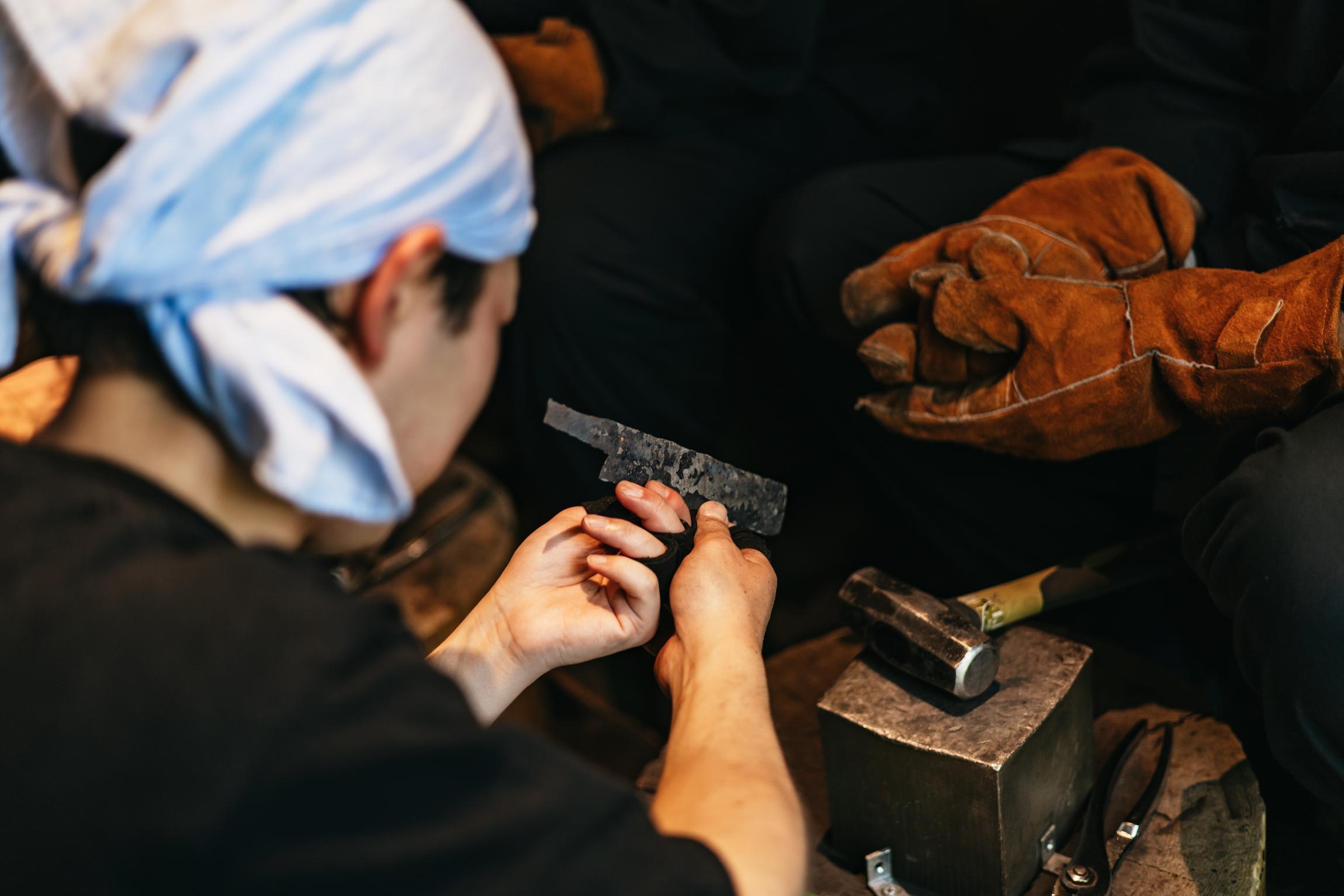 Kyoto Blacksmith Experience: Forge Your Own Japanese Kitchen Knife