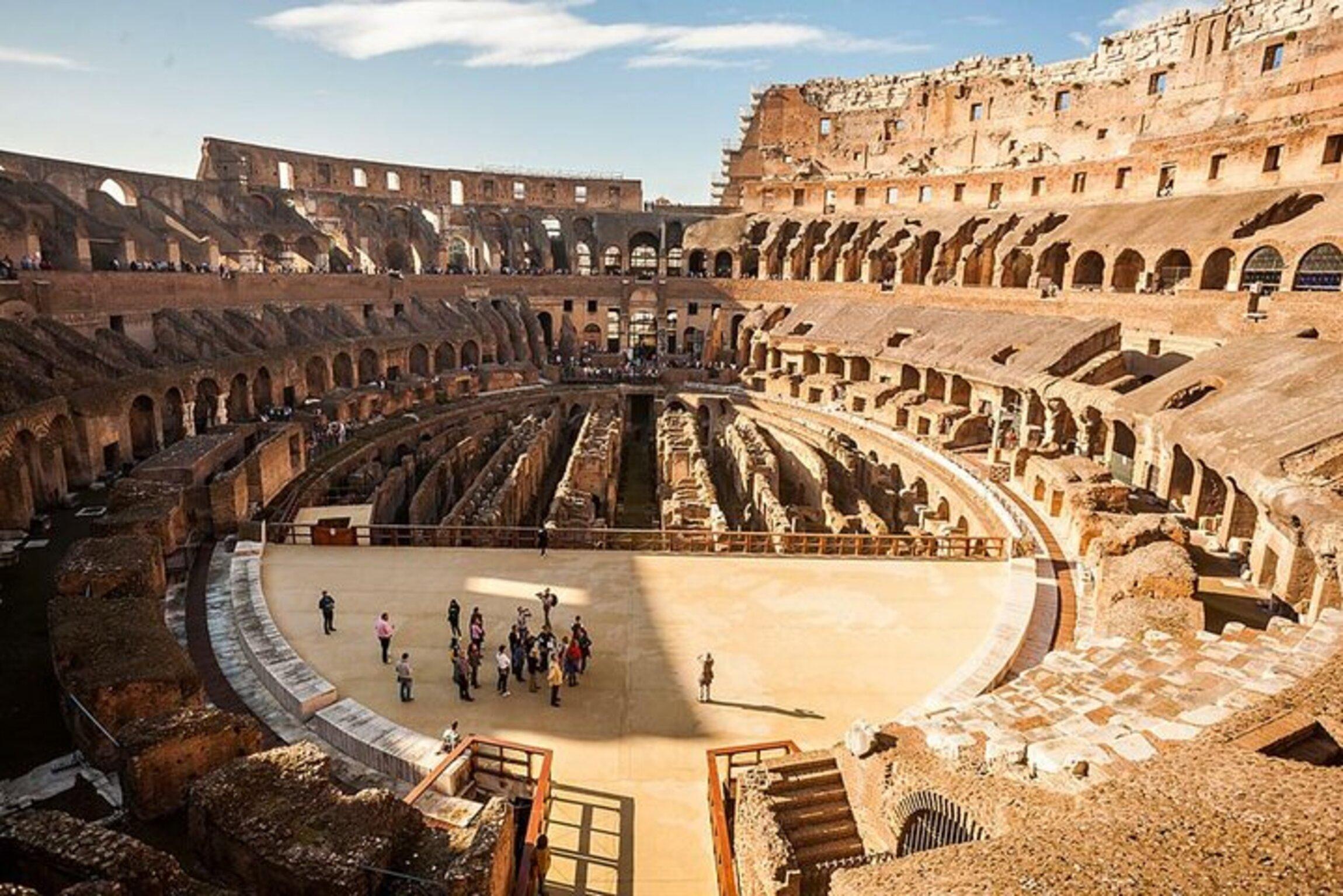 Rome Private Colosseum Underground & Dungeons Tour