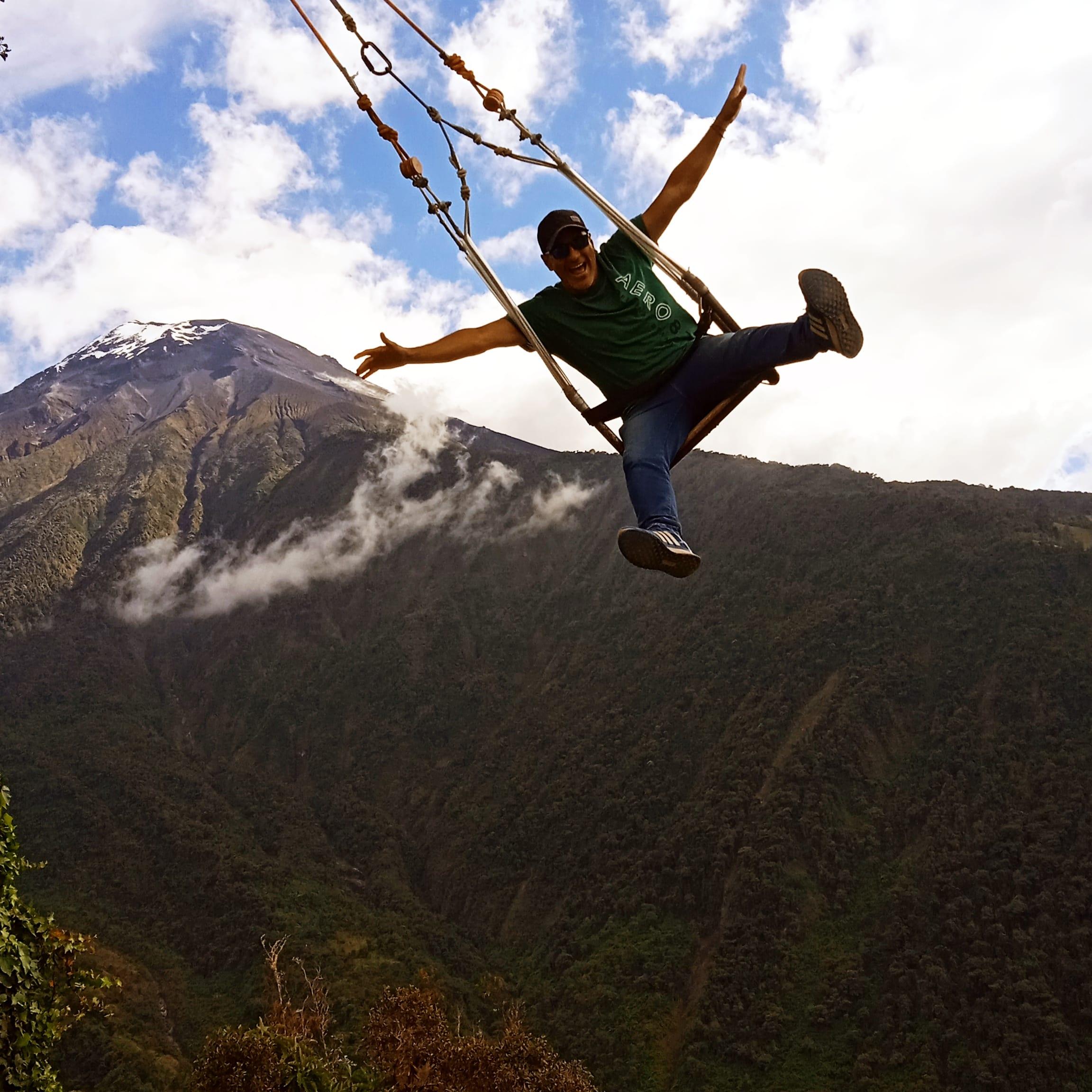 Baños Volcano, Waterfalls & Adventure Day Tour from Quito