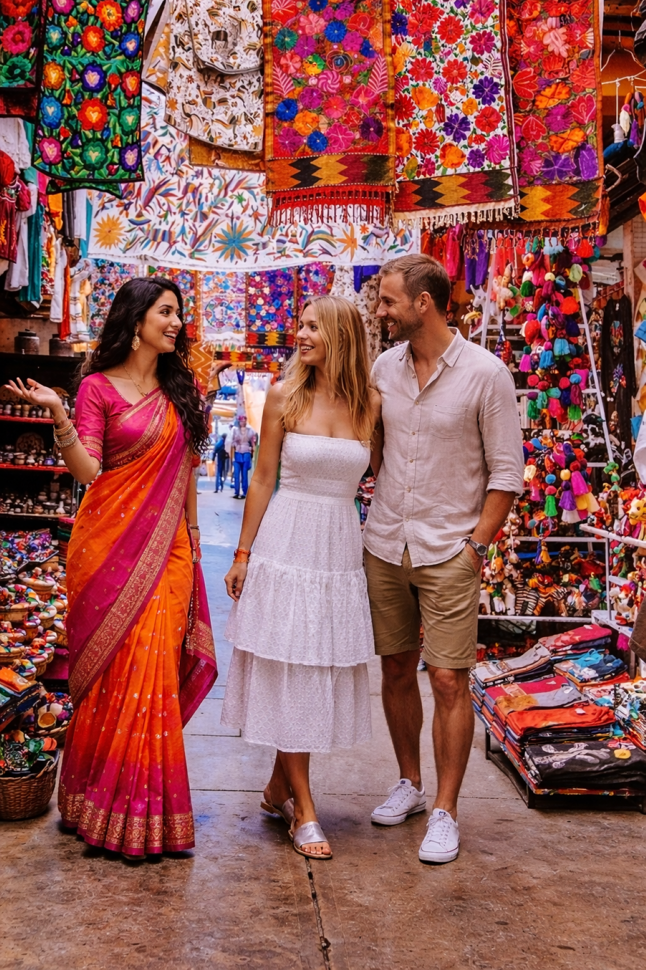 Delhi Personal Shopping Tour with Local Female Expert