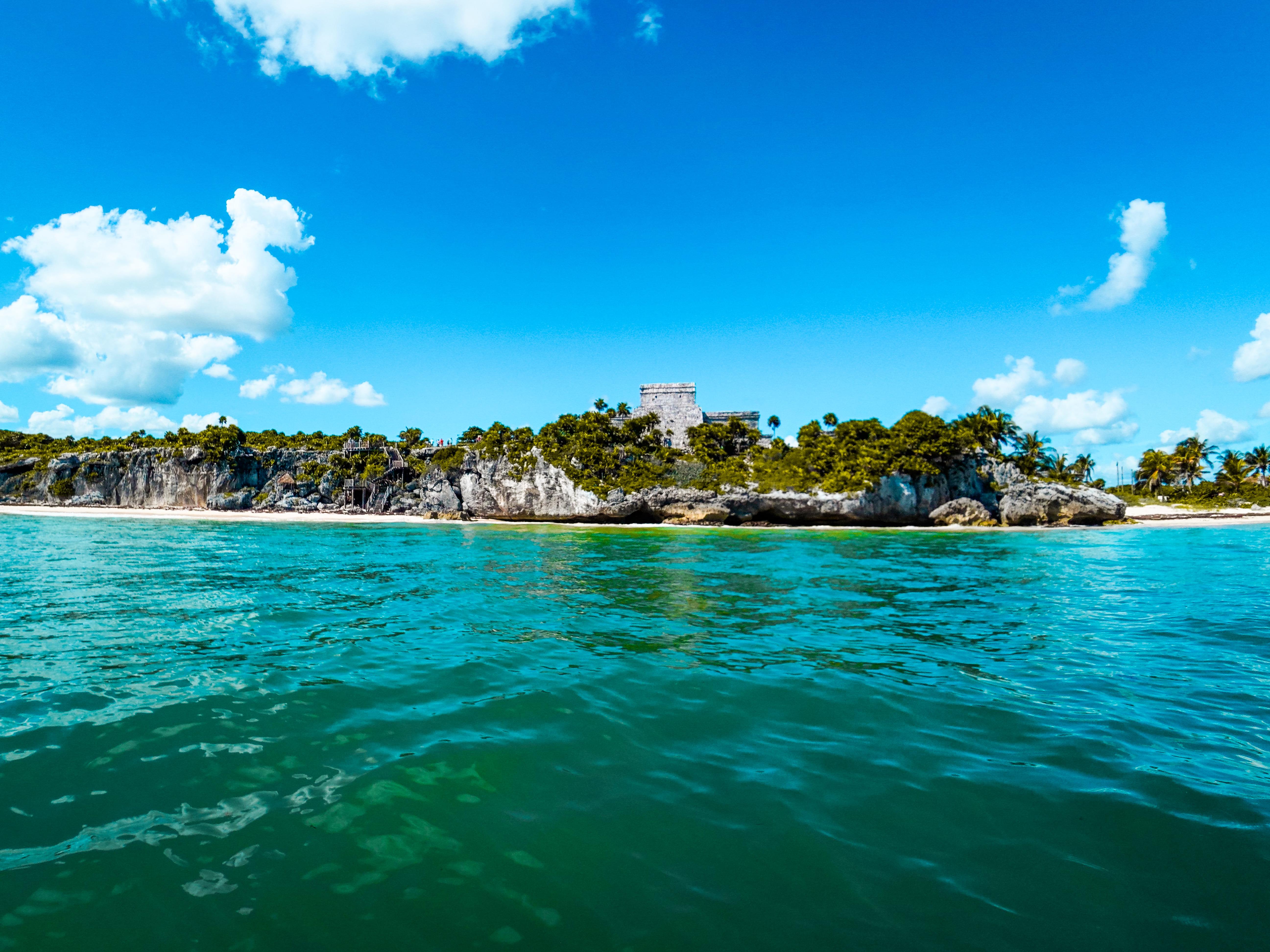 Tulum Ocean Snorkel: Sea Turtles, Coral Reef & Ruins View