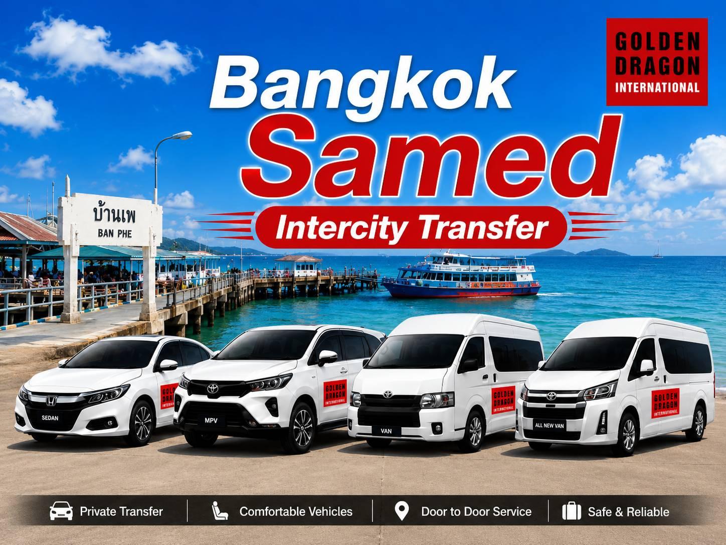 Private Transfer Service: Ban Phe Pier, Bangkok & Pattaya