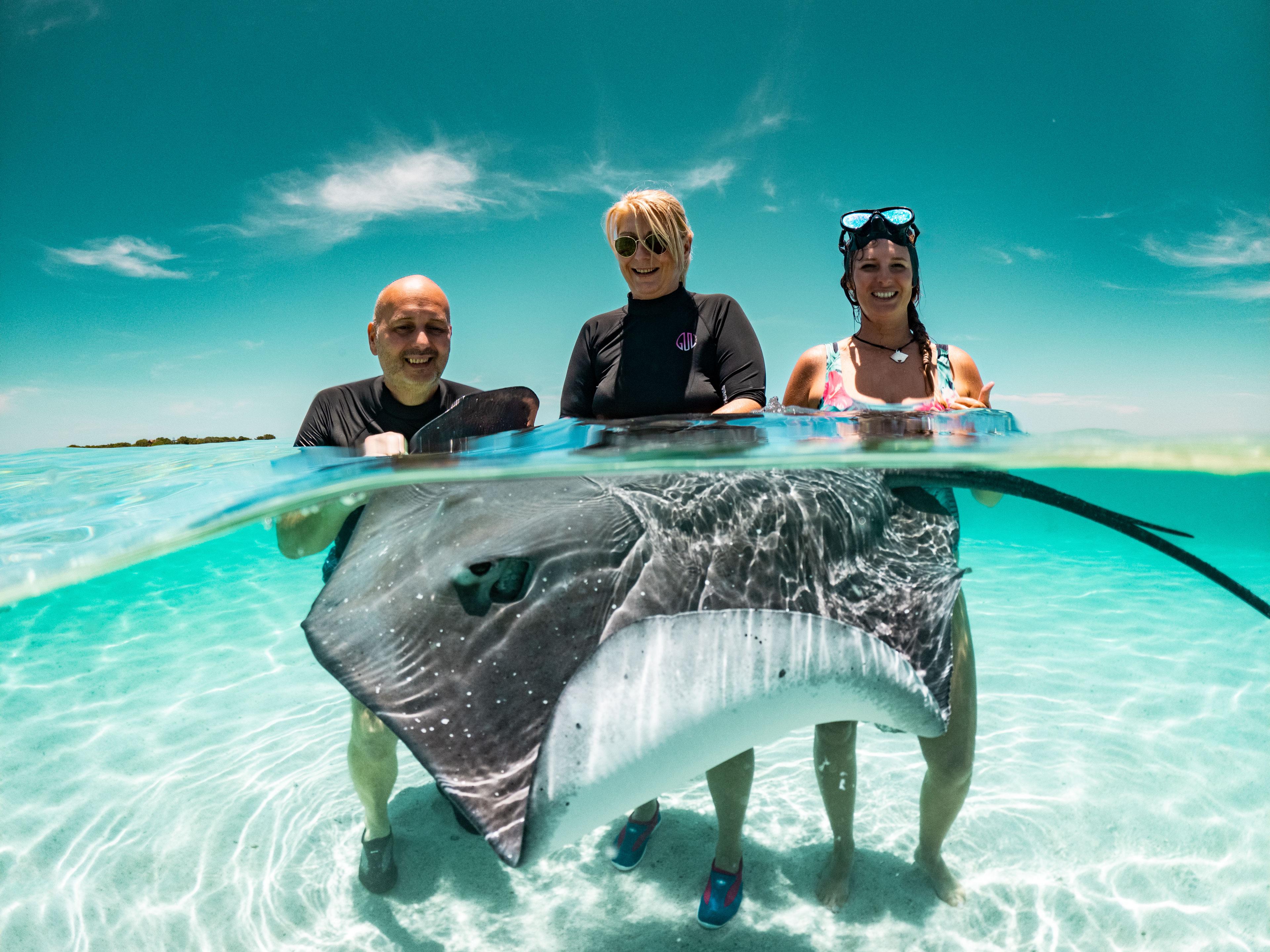 Moorea Lagoon Adventure with Snorkeling & Marine Encounters
