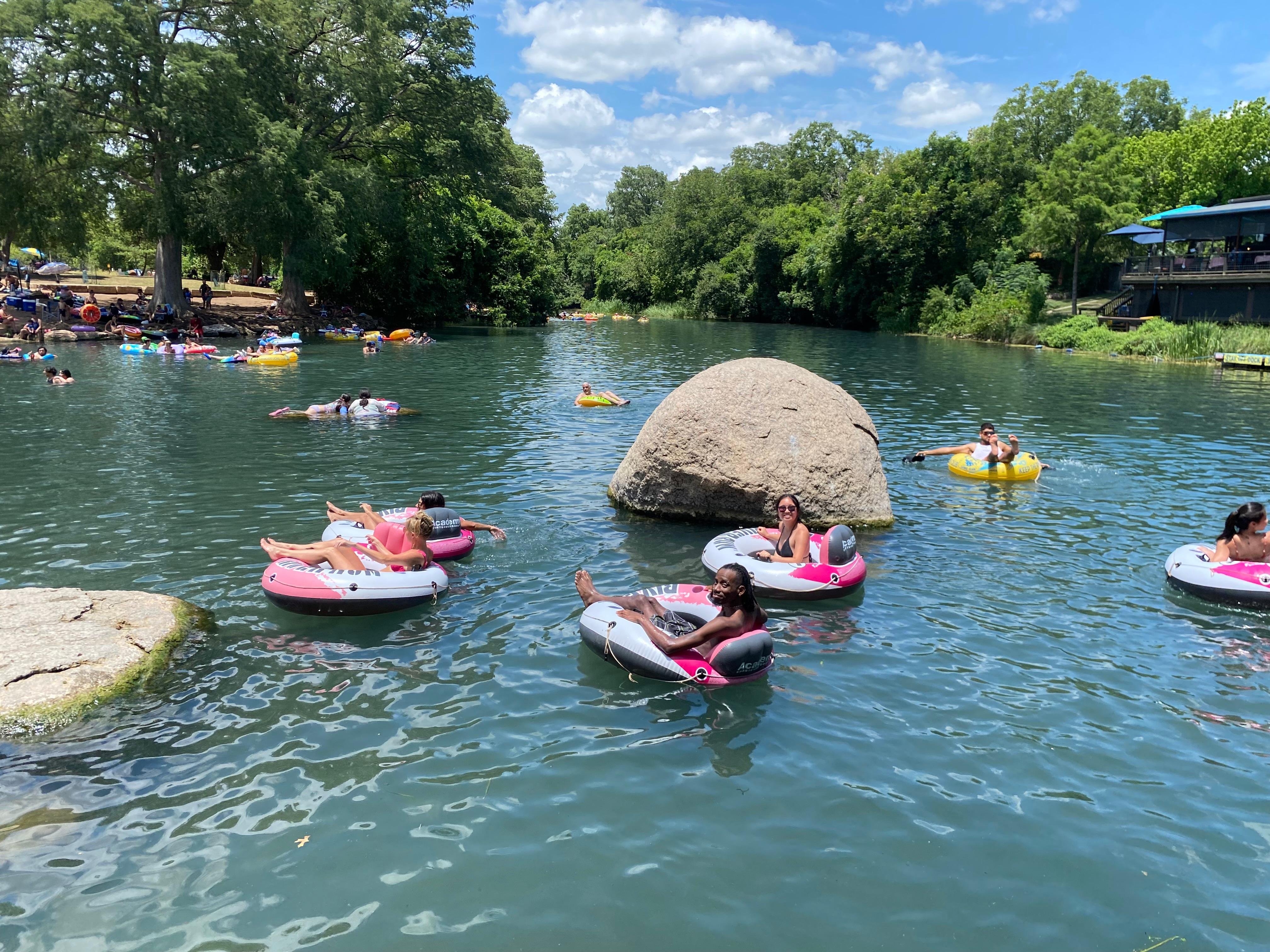 San Marcos River Social Tubing Adventure from Austin
