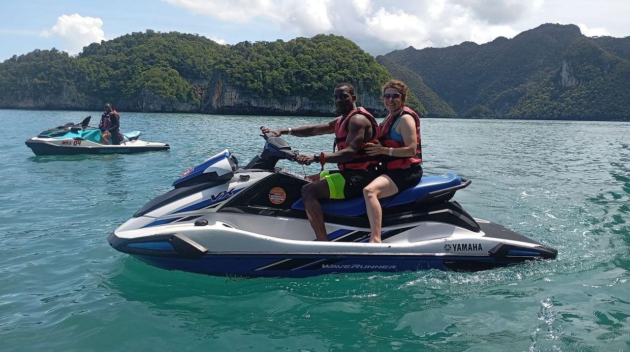 Jet Ski Adventure at Pantai Cenang Beach