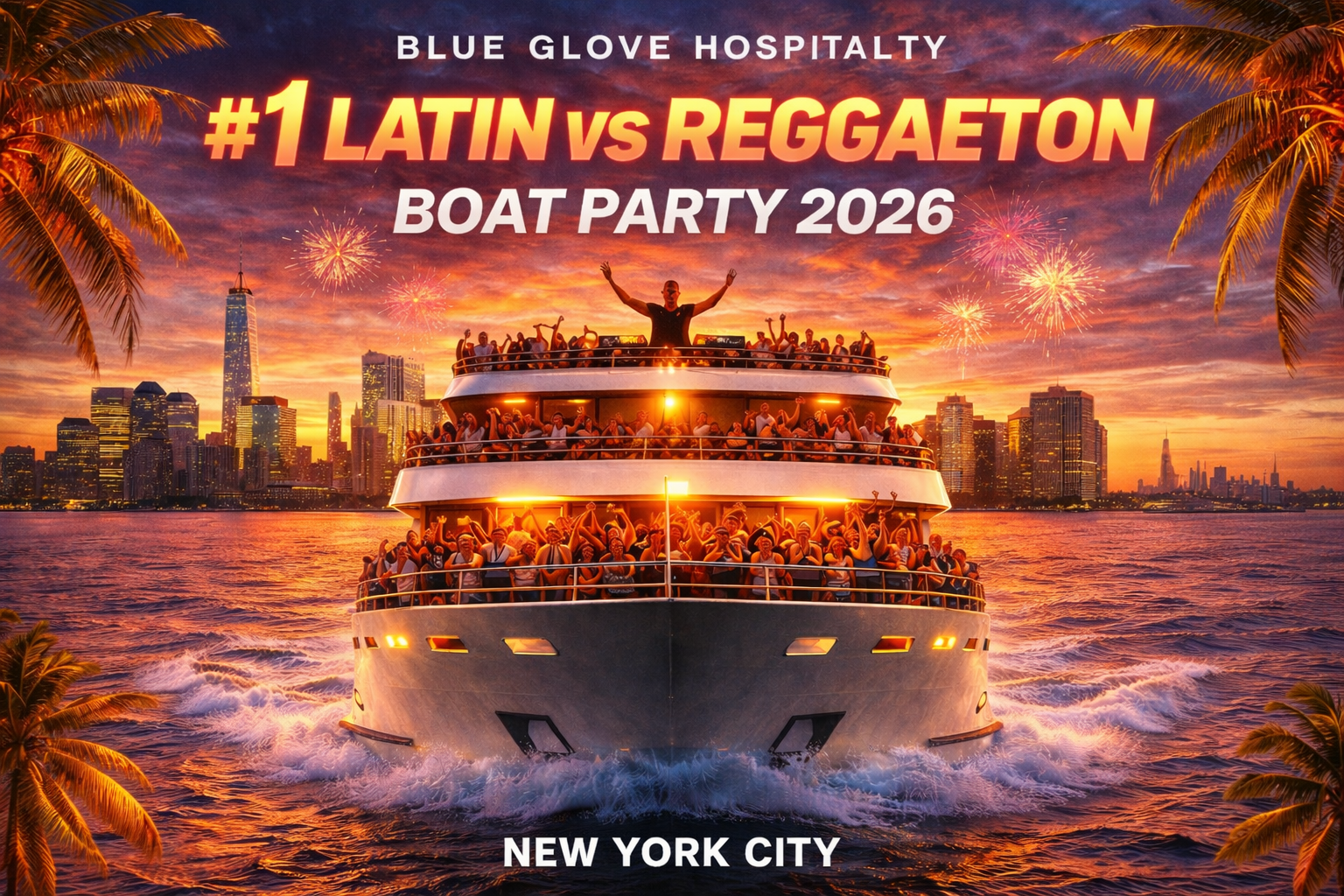 Latin & Reggaeton Boat Party in NYC