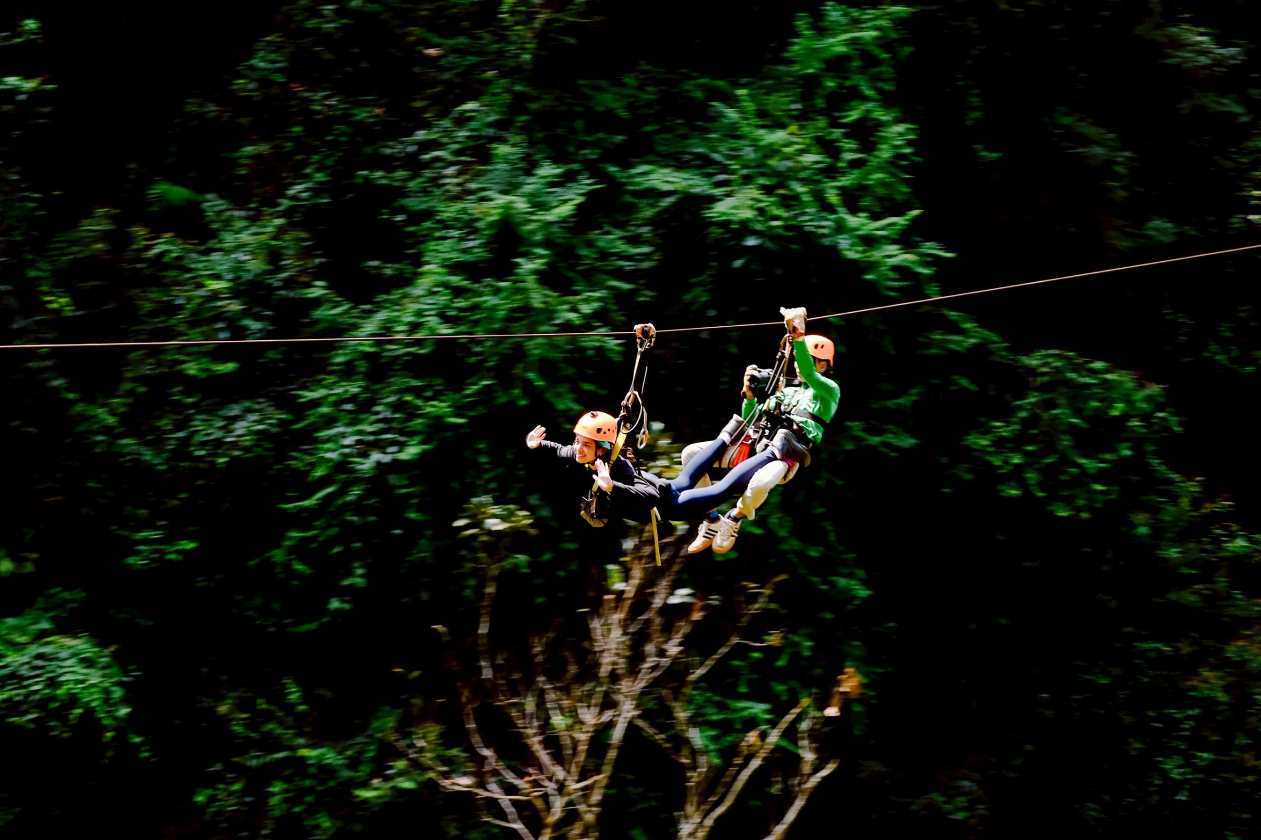Chiang Mai: Flying Tiger Zipline Adventure in Doi Saket