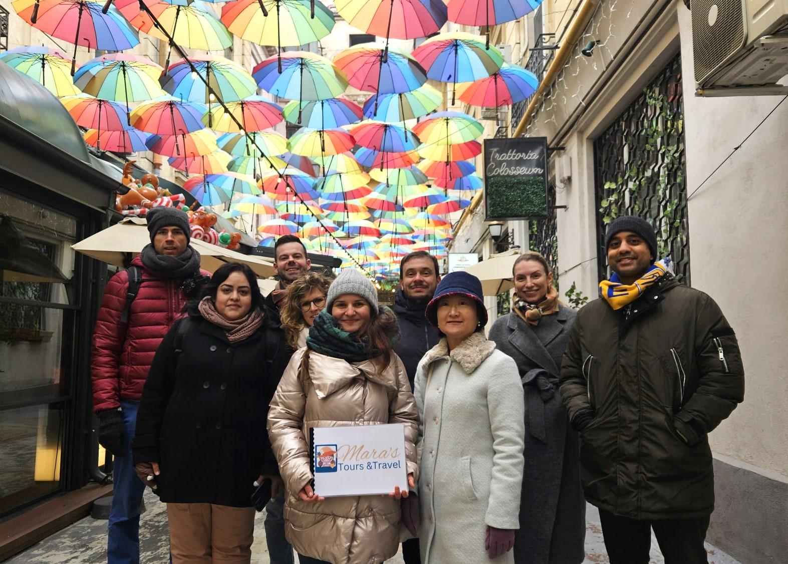 Bucharest City Highlights Walking Tour with Traditional Snack