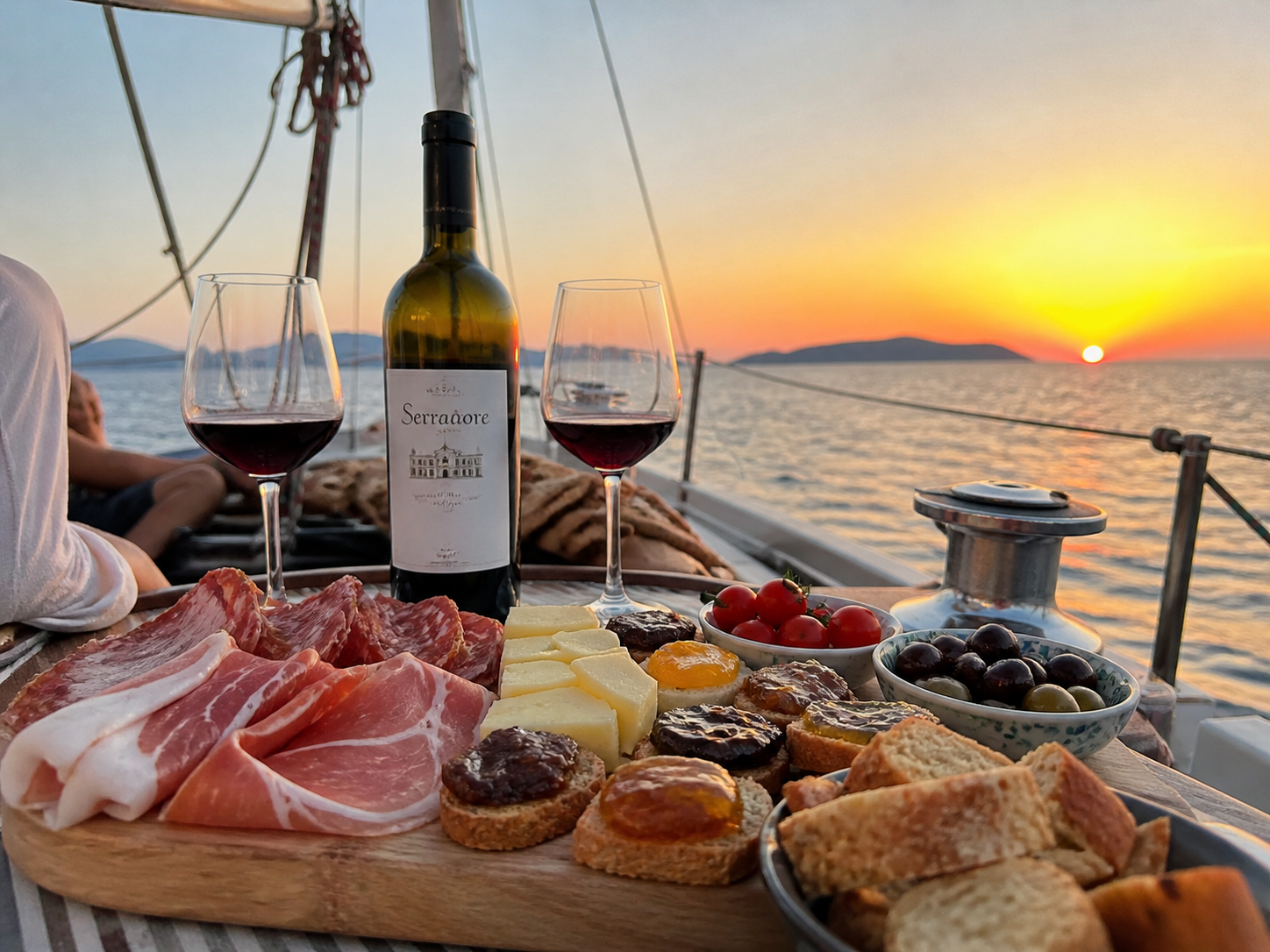 Sunset Sailing & Aperitivo with Elba Island Sea Community