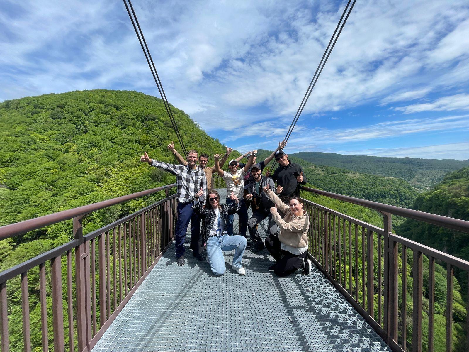 Martvili & Okatse Canyons Plus Prometheus Cave Day Tour