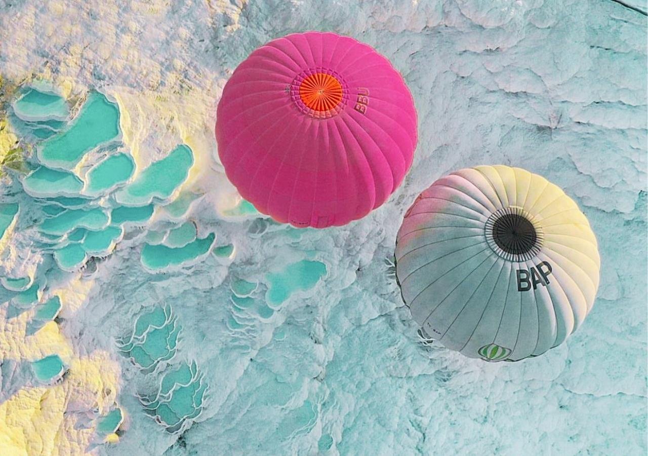 Pamukkale Sunrise Hot Air Balloon Experience