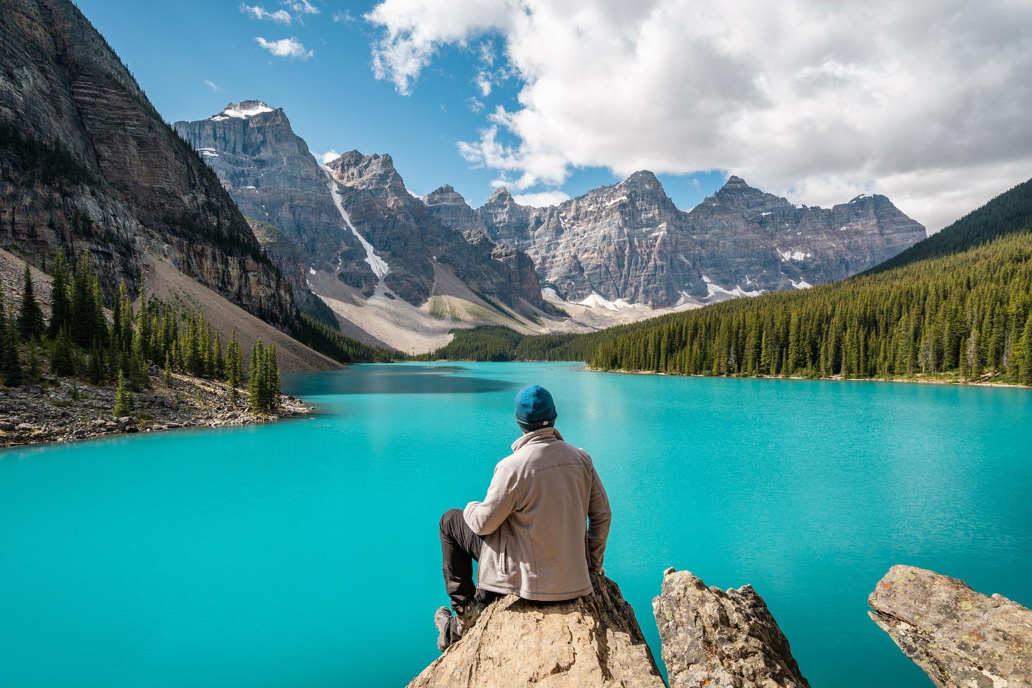 Lake Louise and Moraine Lake shuttle tour — glacial turquoise lakes in Banff National Park — image 1