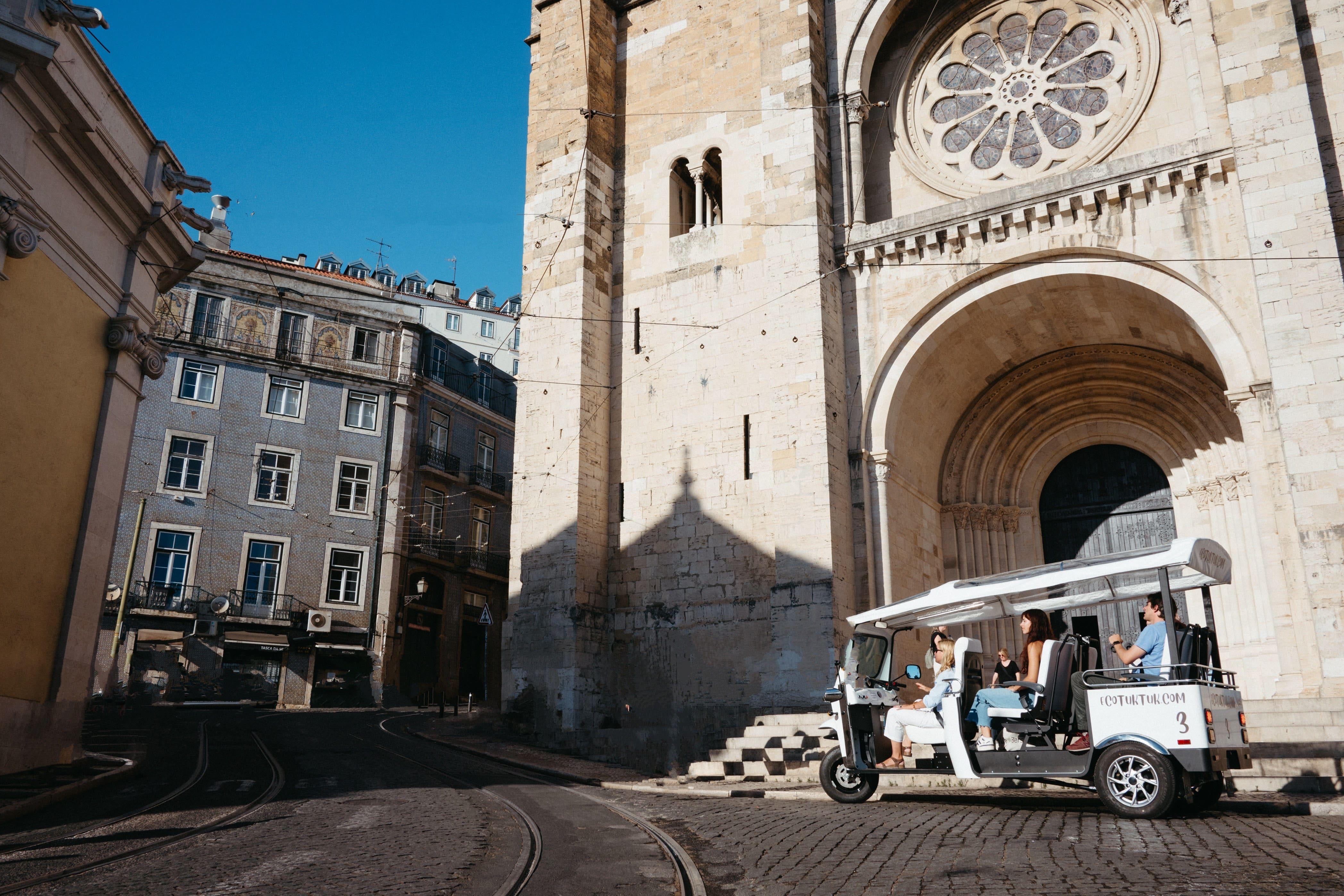 Lisbon: Private City Tour by Eco Tuk Tuk