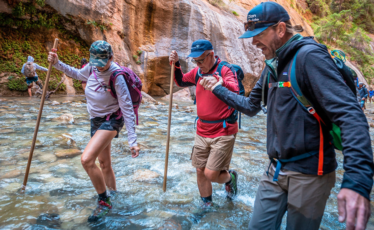 Zion Narrows Guided River Canyon Trek