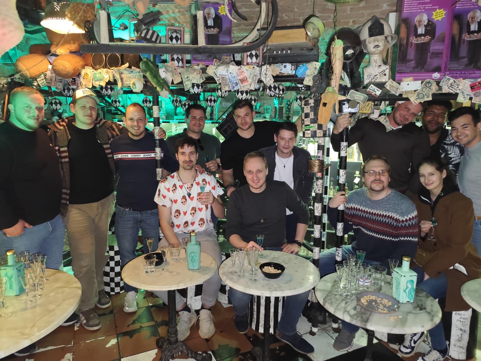 Prague Historic Absinthe Cellar Tasting