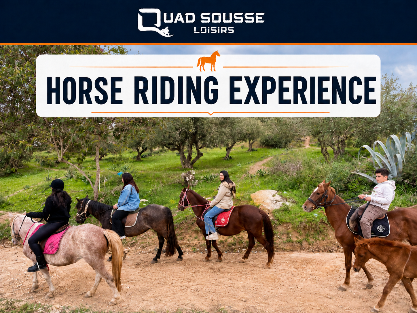 Forest Horseback Riding Adventure from Sousse