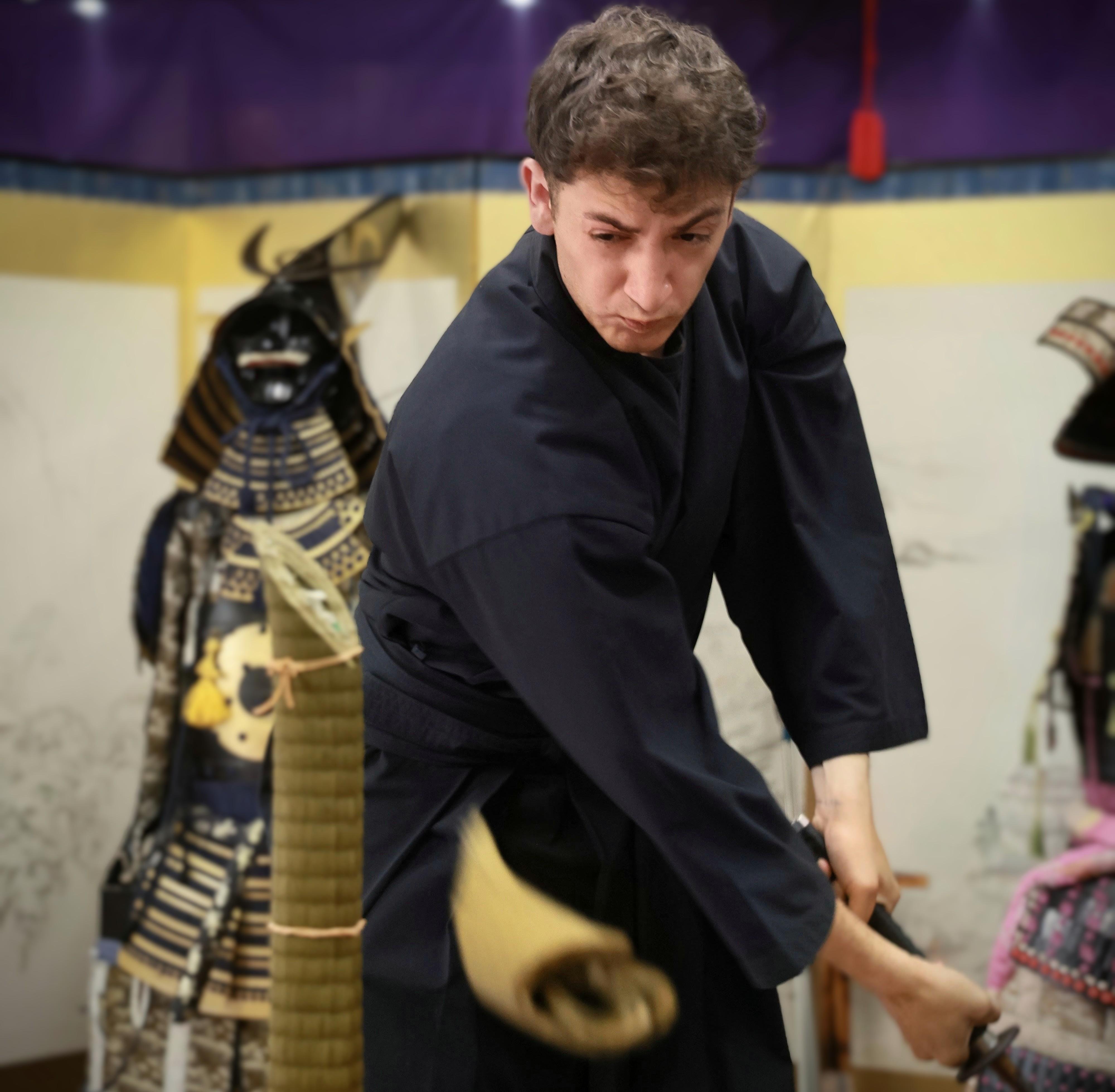 Osaka: Learn Bushido - Trial Slashing with Samurai Sword