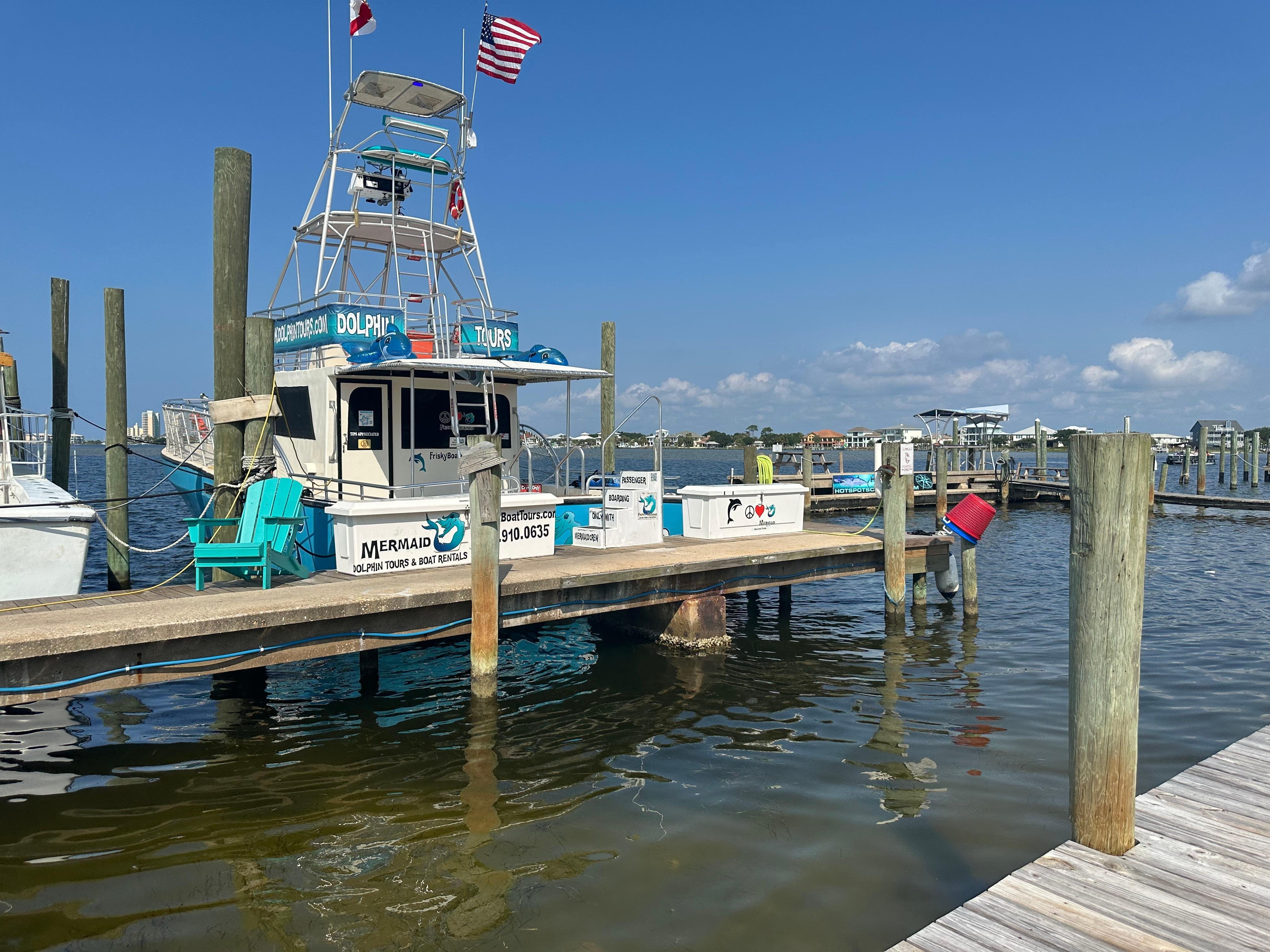 Pensacola Beach Dolphin & Scenic Bay Cruise on The Frisky Mermaid