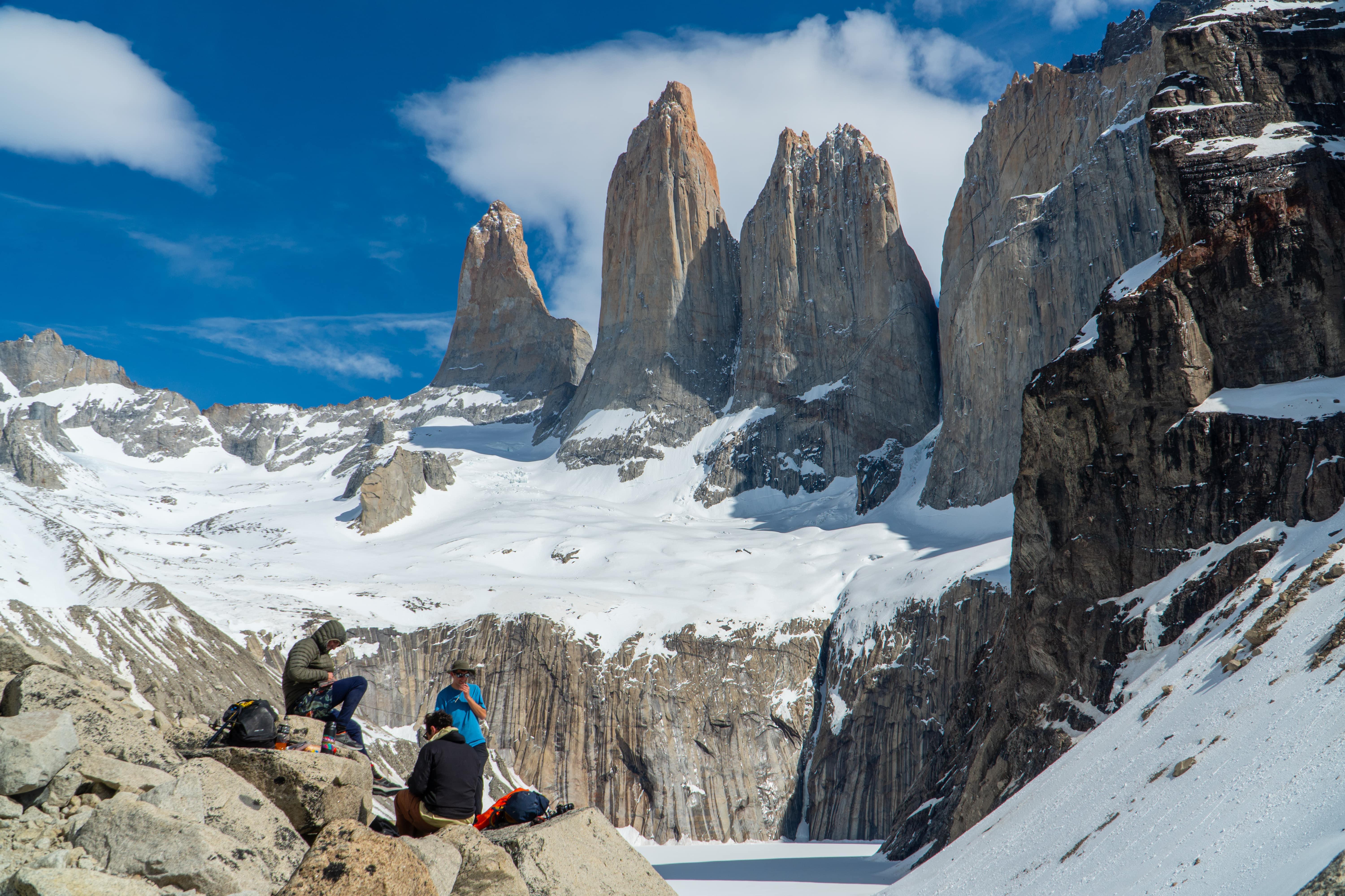 Torres del Paine Base of the Towers Guided Trek