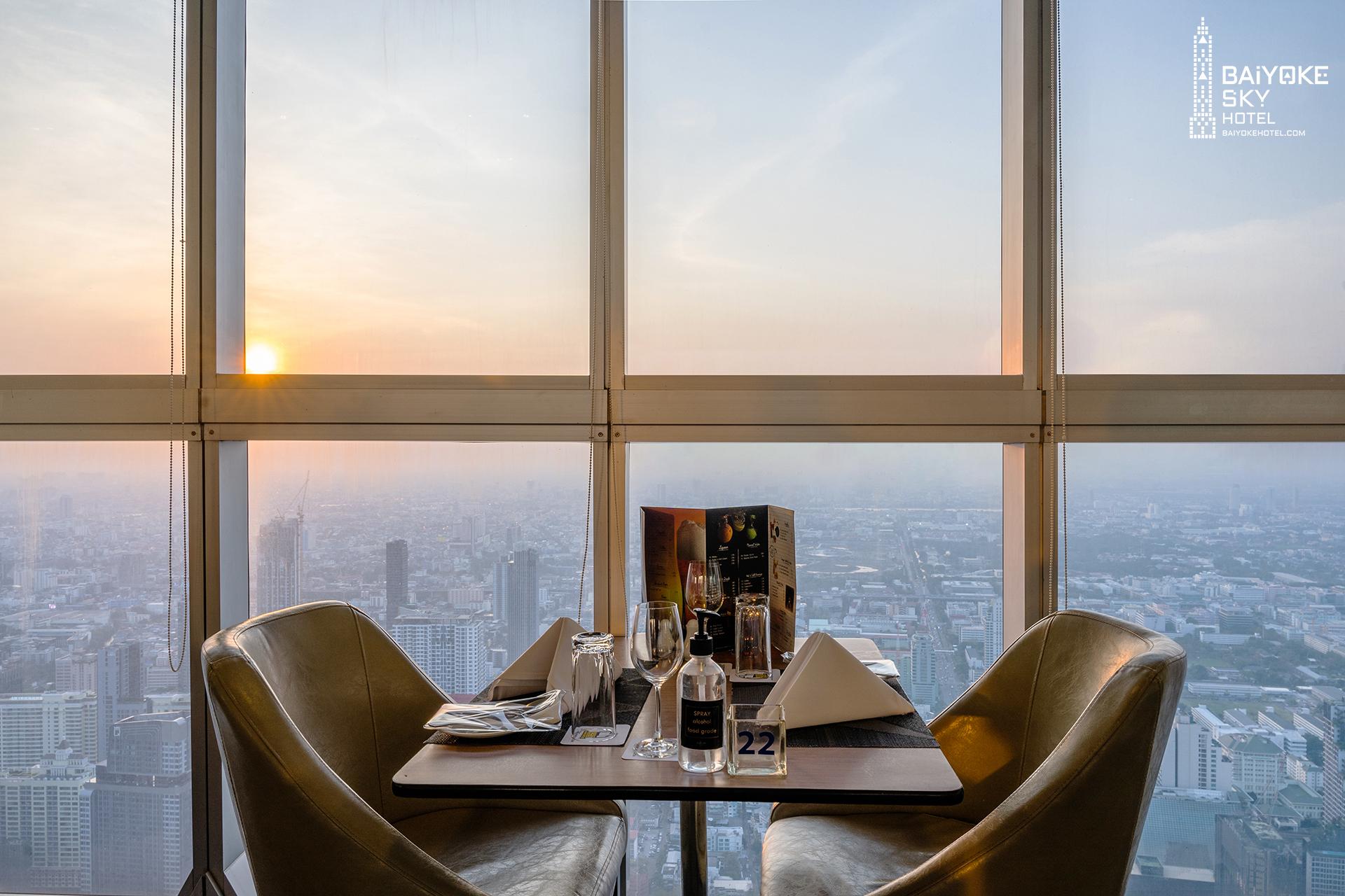 Crystal Grill Sky Buffet at Baiyoke Tower