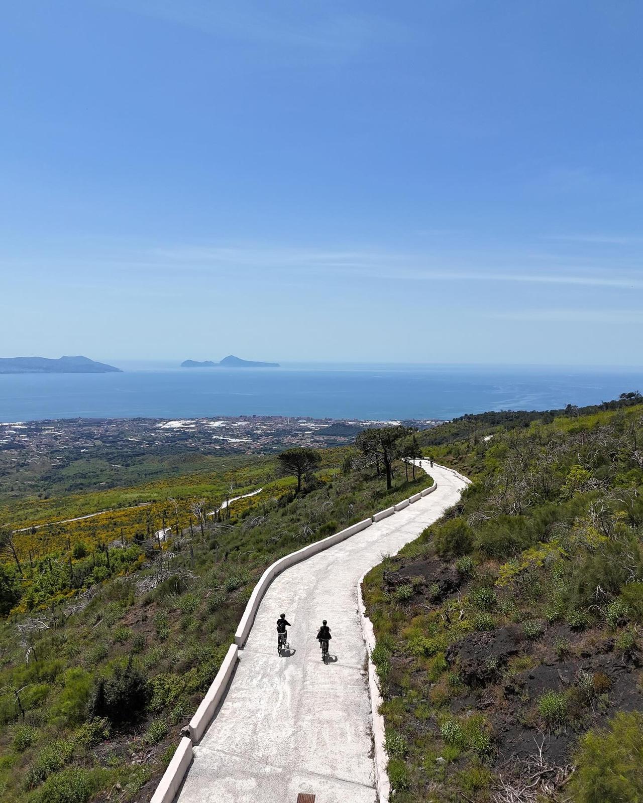 Naples: Mount Vesuvius E-Bike Tour with Crater Visit - Mount Vesuvius crater tour and Bay of Naples views