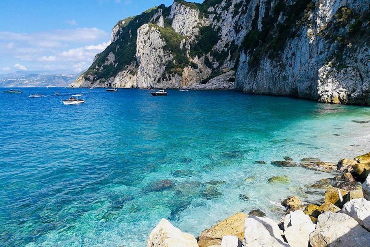 Capri Private Half-Day Boat Tour with Blue Grotto & Sea Caves