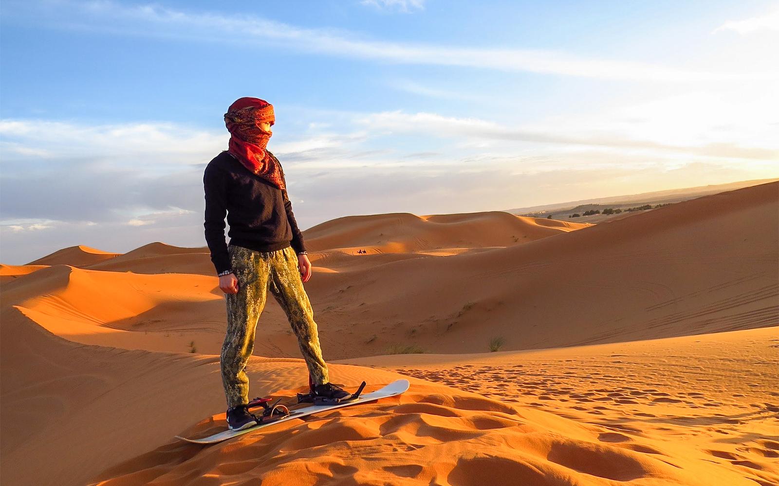 Merzouga Sahara Quad Bike Safari & Sandboarding