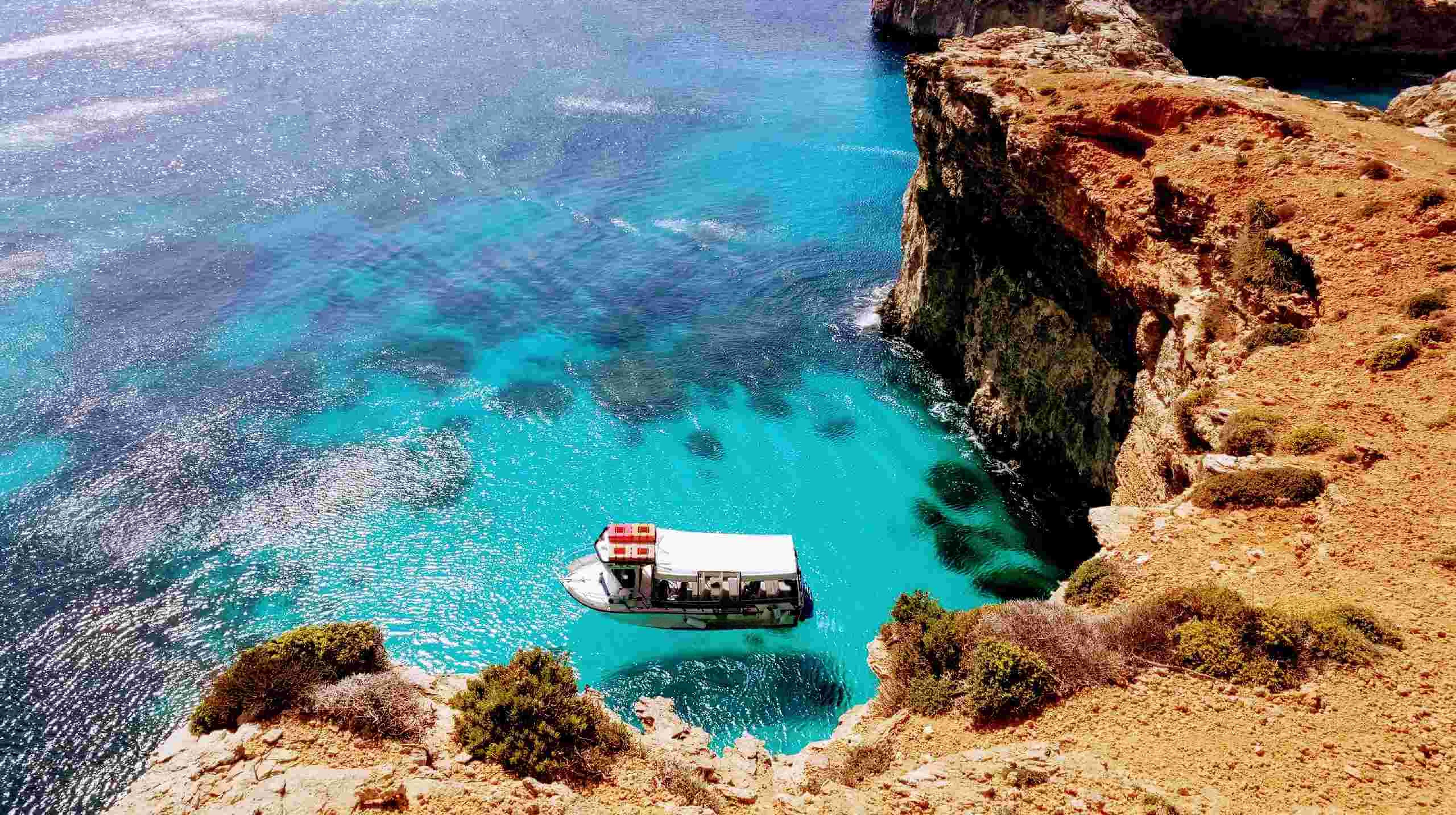 Flexible Ferry to Comino Blue Lagoon & Gozo Option