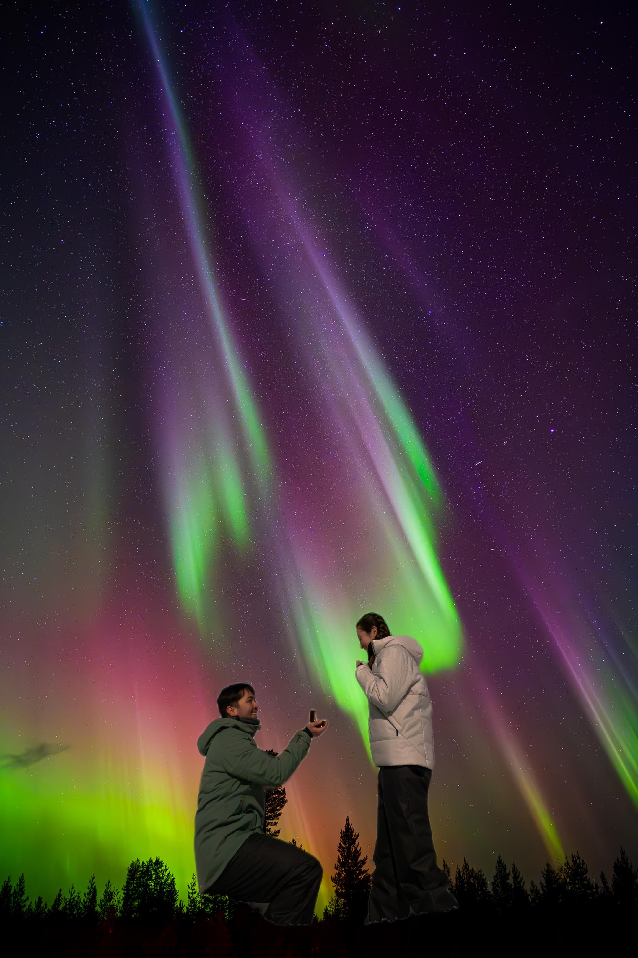 Levi Northern Lights Photography Hunt
