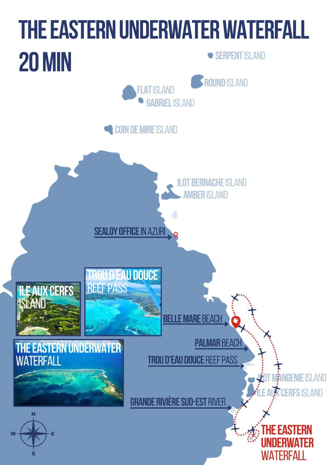 Mauritius East Coast Private Seaplane Adventure