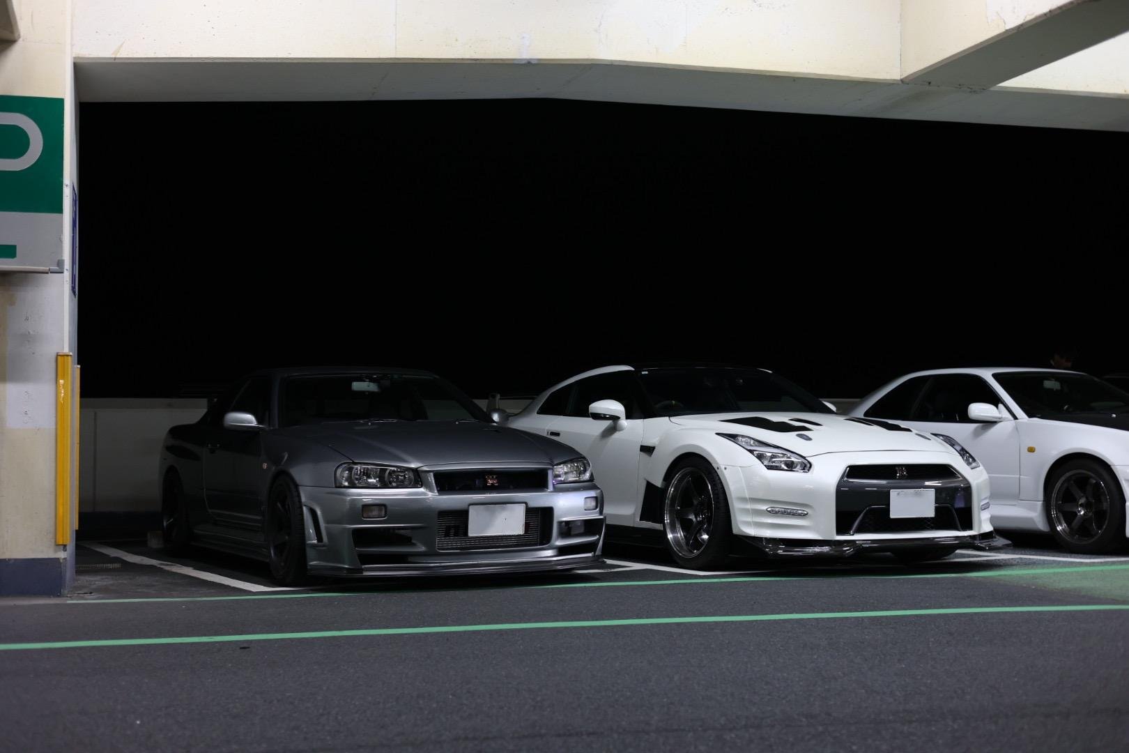 Daikoku & Tokyo private JDM Tour in R34 or TopSecret R35GT-R
