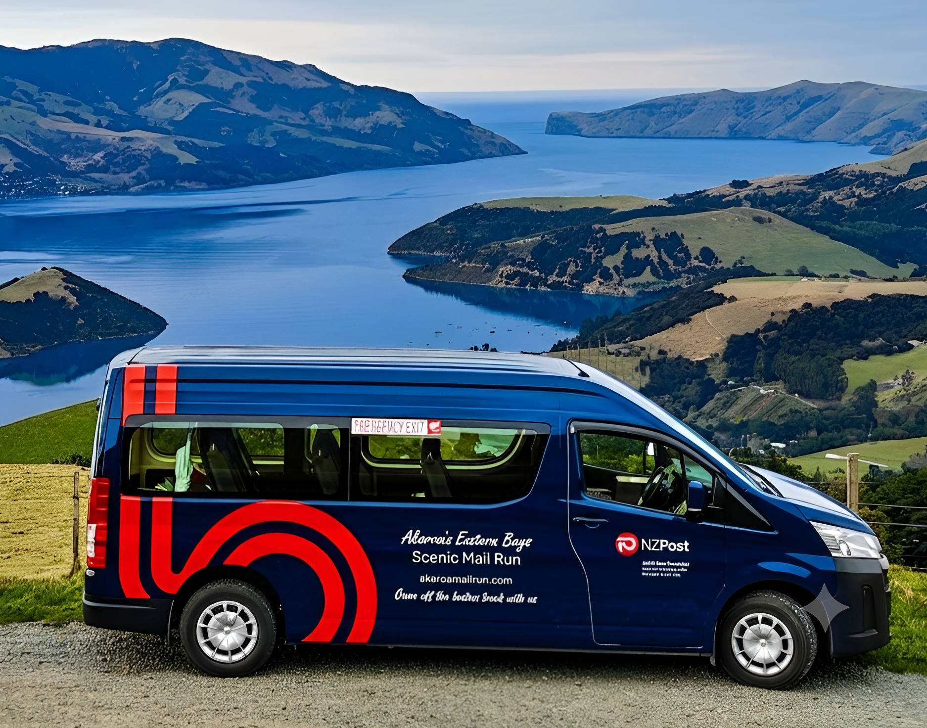 Akaroa: Eastern Bays Scenic Mail Run Tour